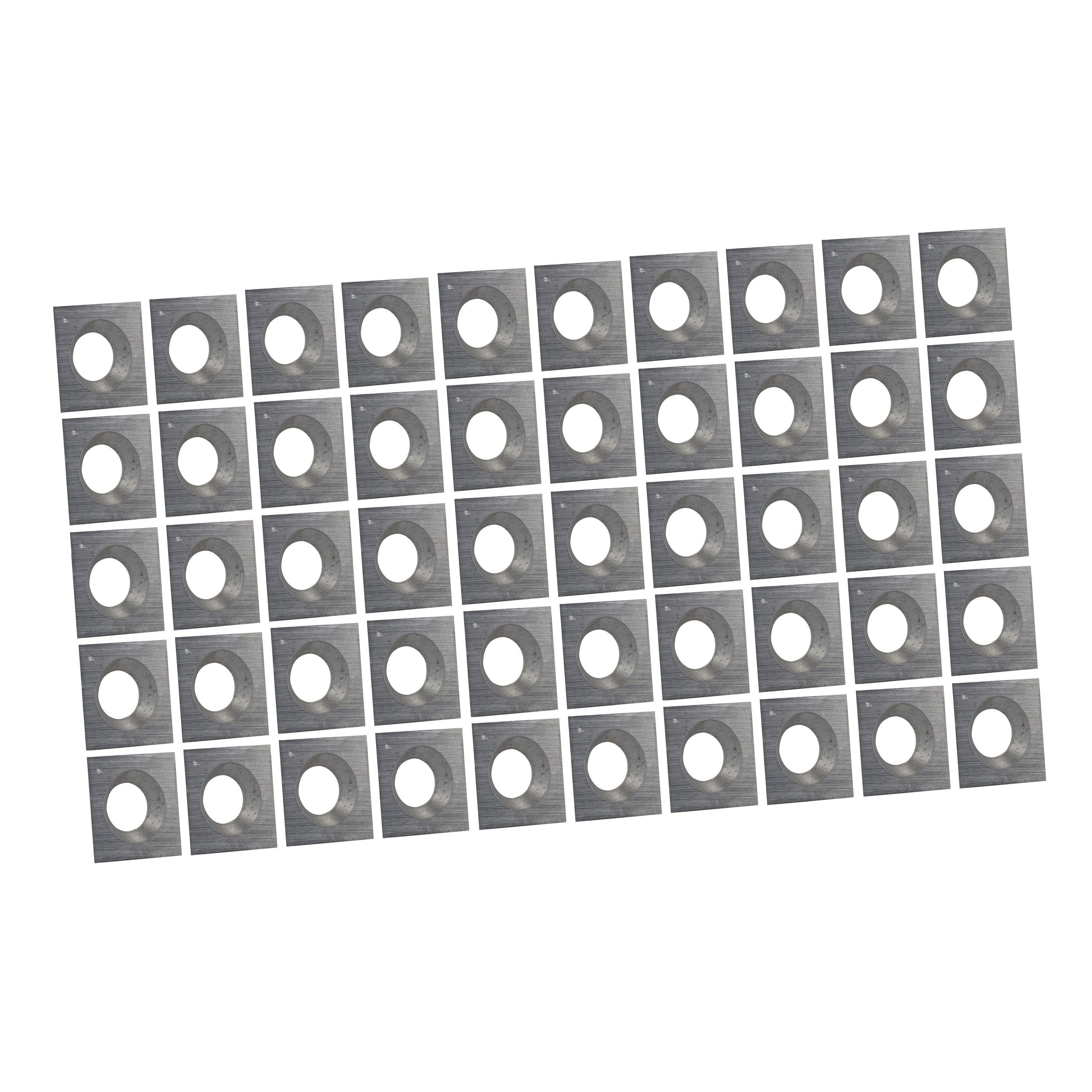 Wendeplatte 12 Wendeplattenfräser quadratische Tigra 50 30° T08MF 14x14x2,0mm Stück