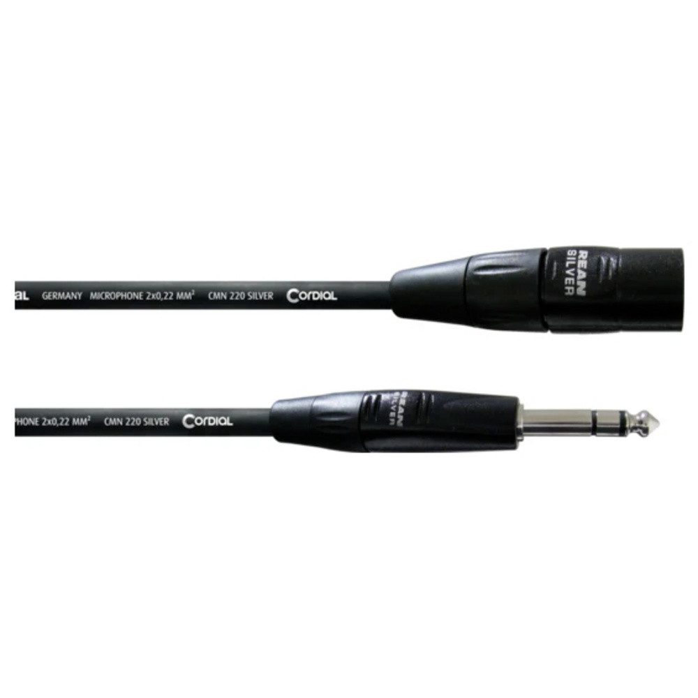 Cordial Cordial CIM 6 MV Mikrofonkabel 2 x 0.22 mm² Schwarz 1 St. Audio- & Video-Kabel, (600.00 cm)