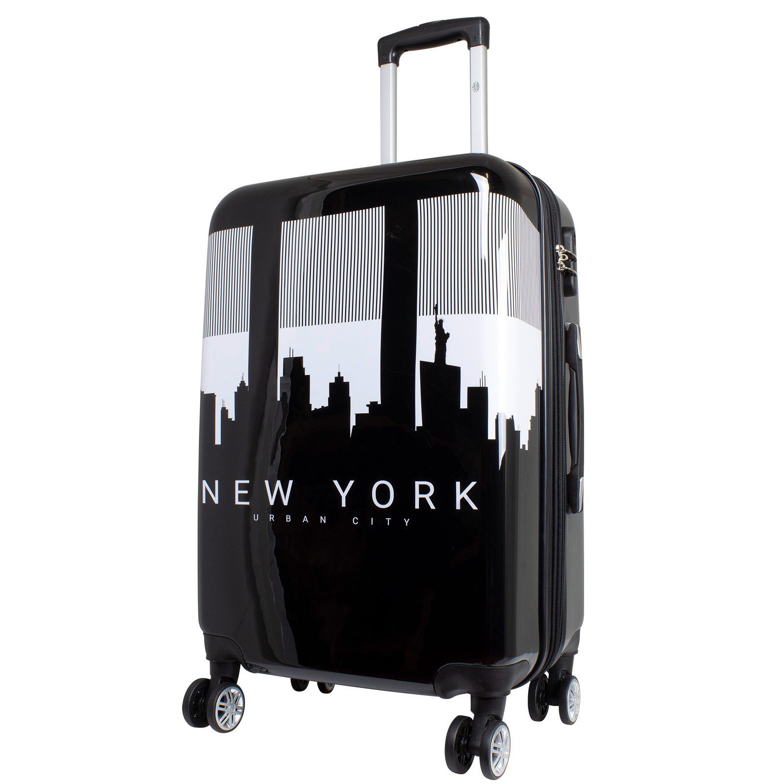 Trendyshop365 Hartschalen-Trolley New York, Koffer Manhattan günstig online kaufen