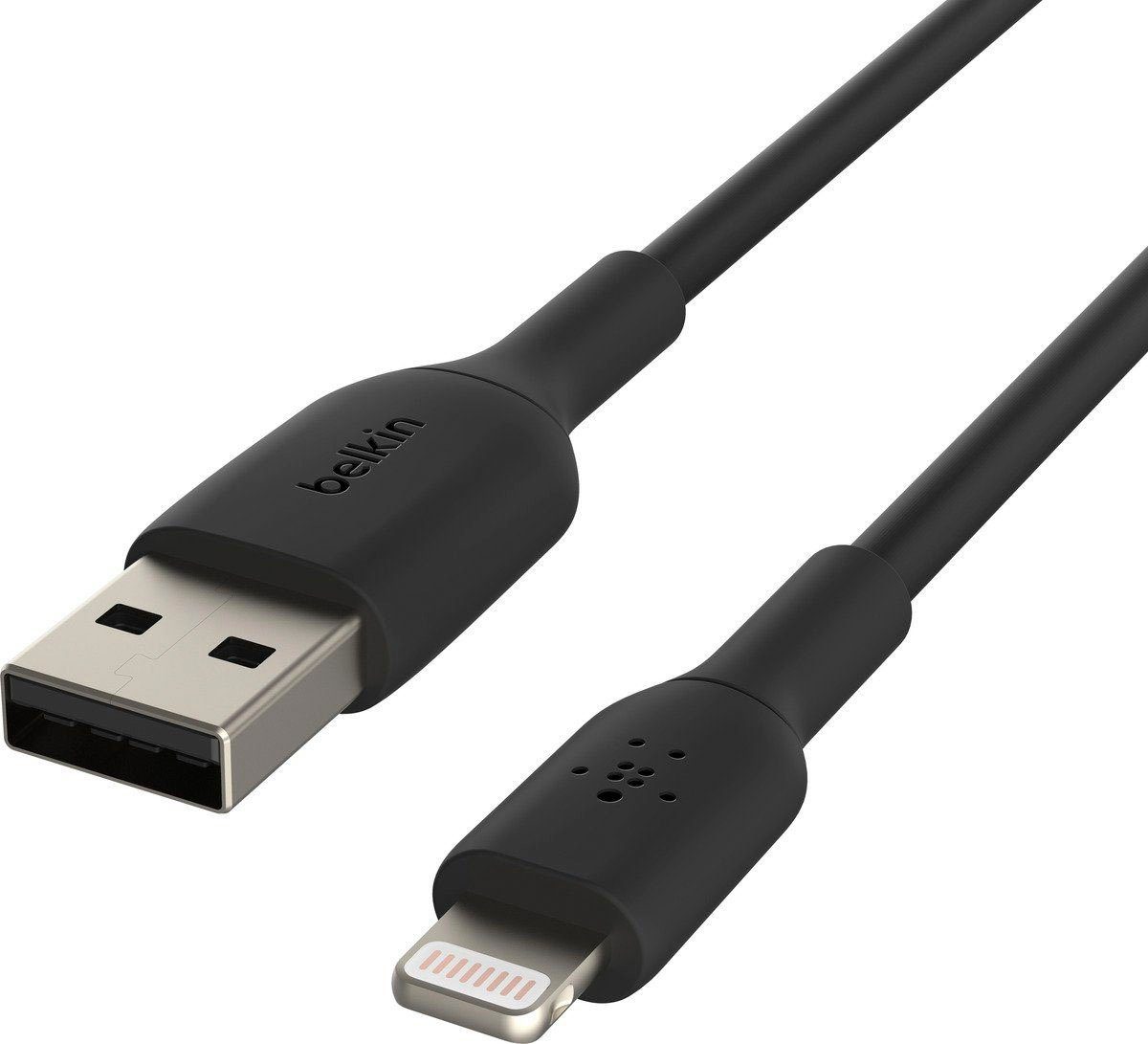Belkin Lightning Lade/Sync Электропровод PVC mfi zertifiziert 2 m Smartphone-Kabel, USB Typ A, Lightning (200 cm)