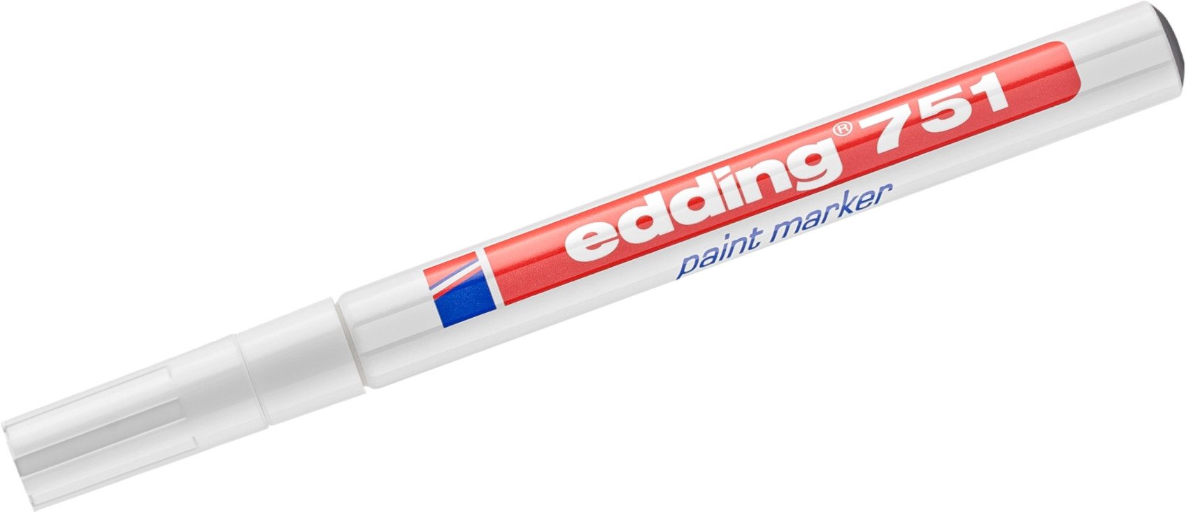 edding Permanentmarker Glanzlack-Marker edding 751 1-2mm weiß