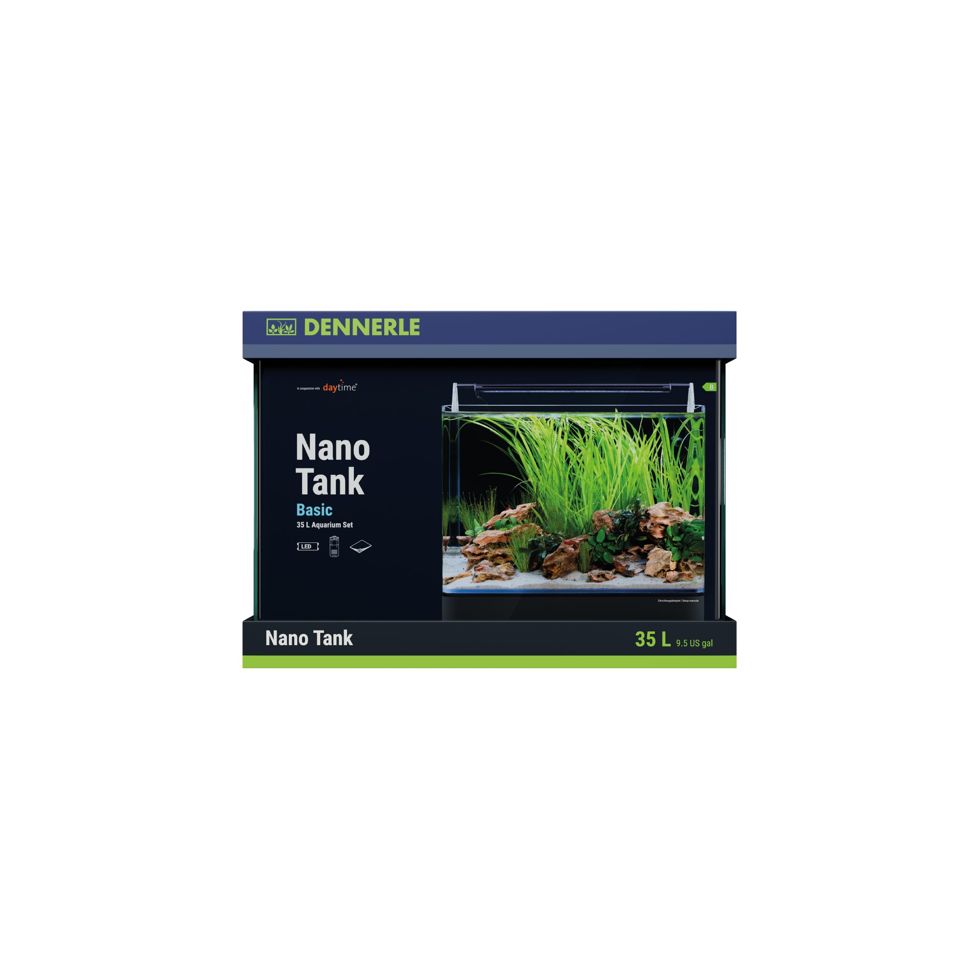 DENNERLE Aquarien-Set Nano Tank Basic
