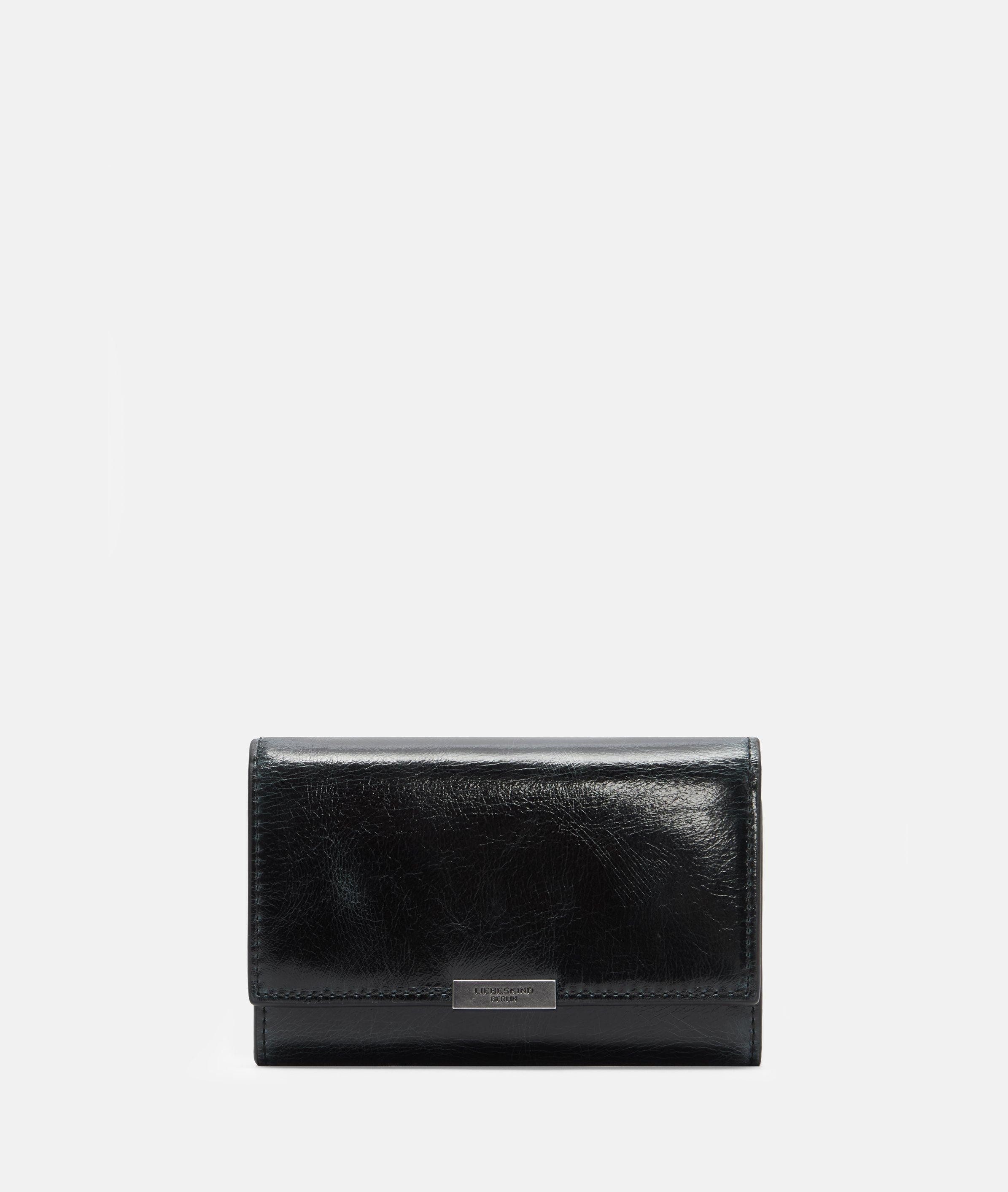Liebeskind Berlin Geldbörse Linn Geldbörse M (1-tlg), Geräumige Geldbörse aus Leder mit glossy Finish
