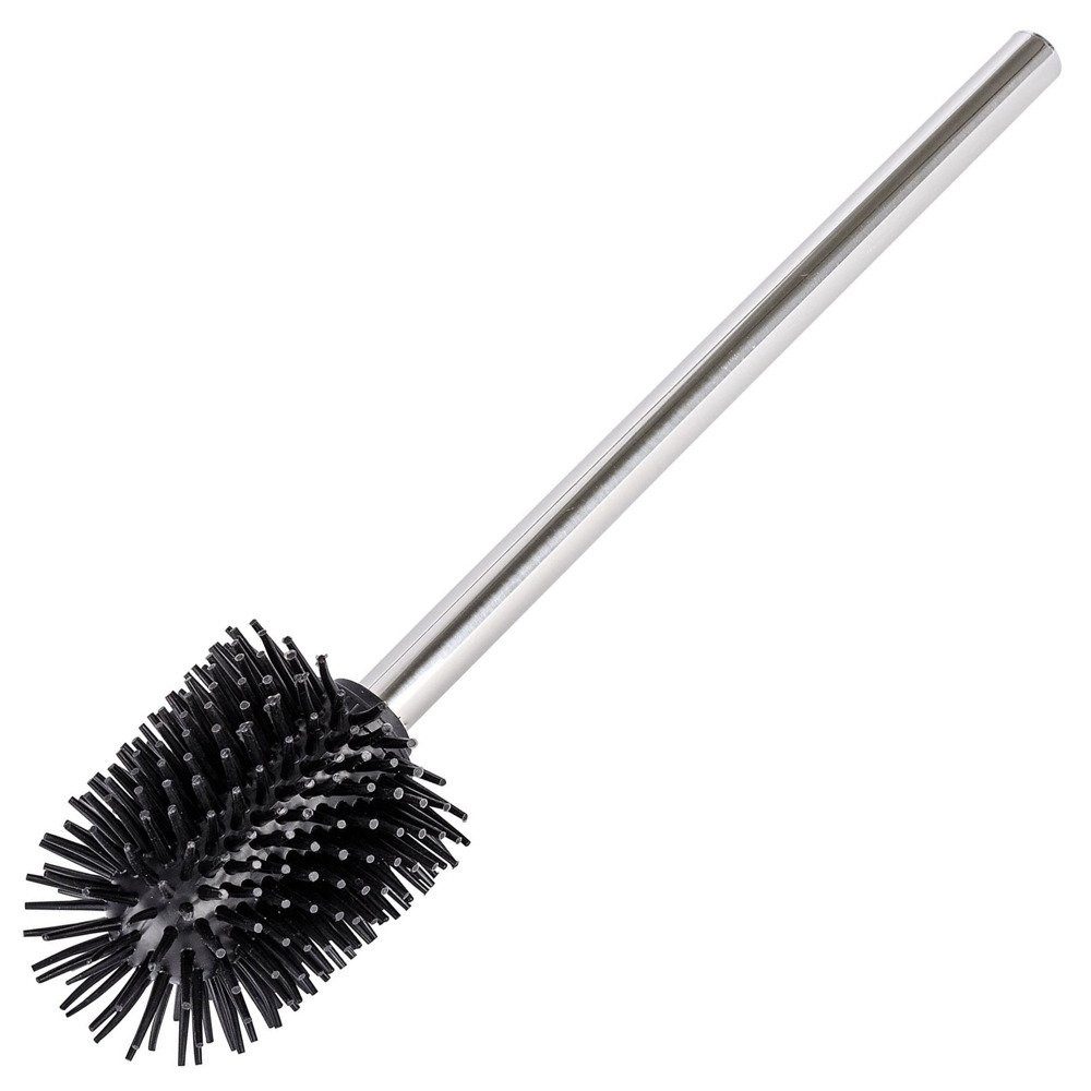 WENKO WC-Reinigungsbürste Ersatzbürste, Silikon, WC, ø 8,0 cm, WENKO, Badezimmer in allen Wohnstilen, (WC-Bürste + Halter)