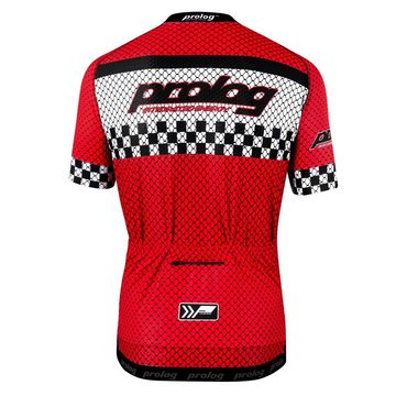 prolog cycling wear Radtrikot Herren Fahrradtrikot kurzarm „Integrated Energy Red“