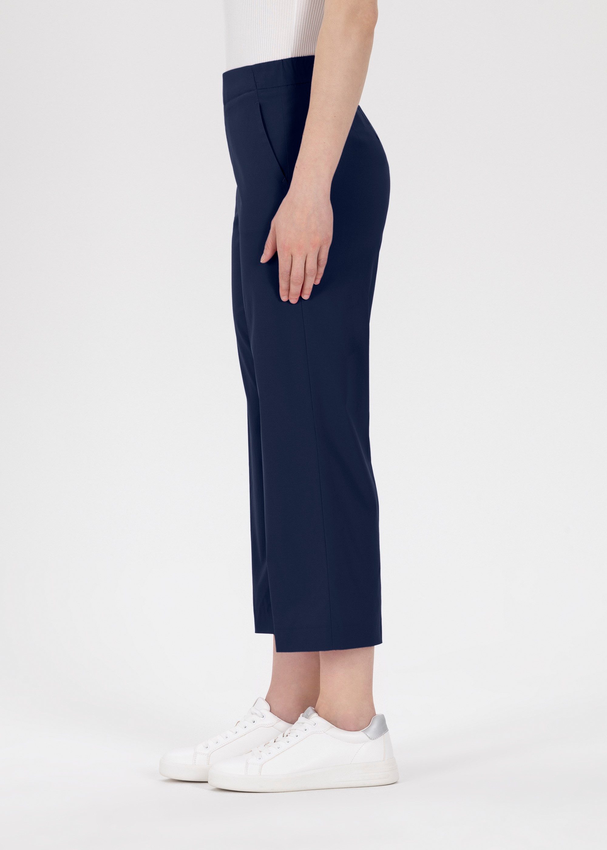 Stehmann Culotte FENJA Sommerhose mit elastischem Bund und geradem Bein