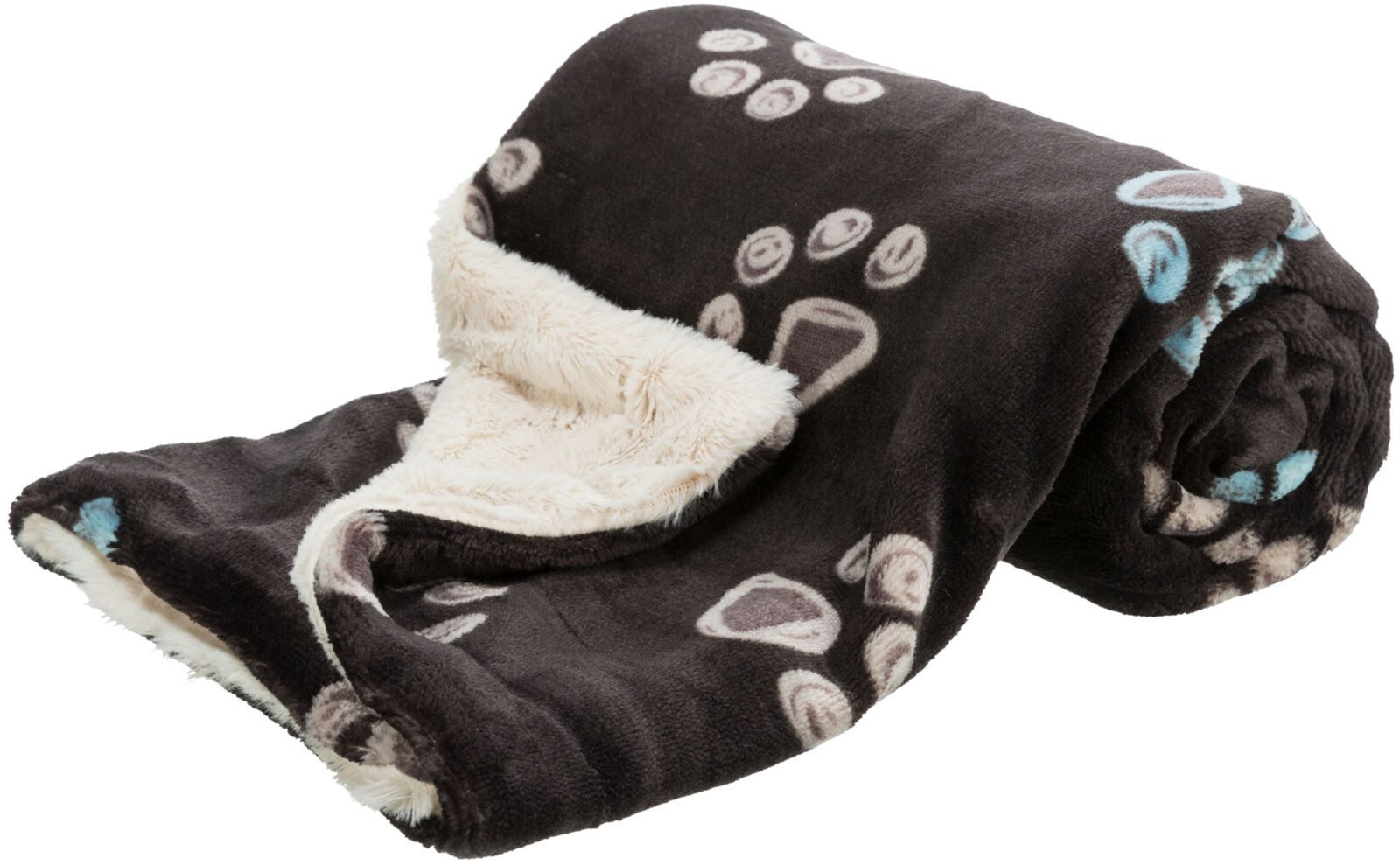 TRIXIE Tierdecke Decke Jimmy Soft - taupe/beige - 100 × 70 cm