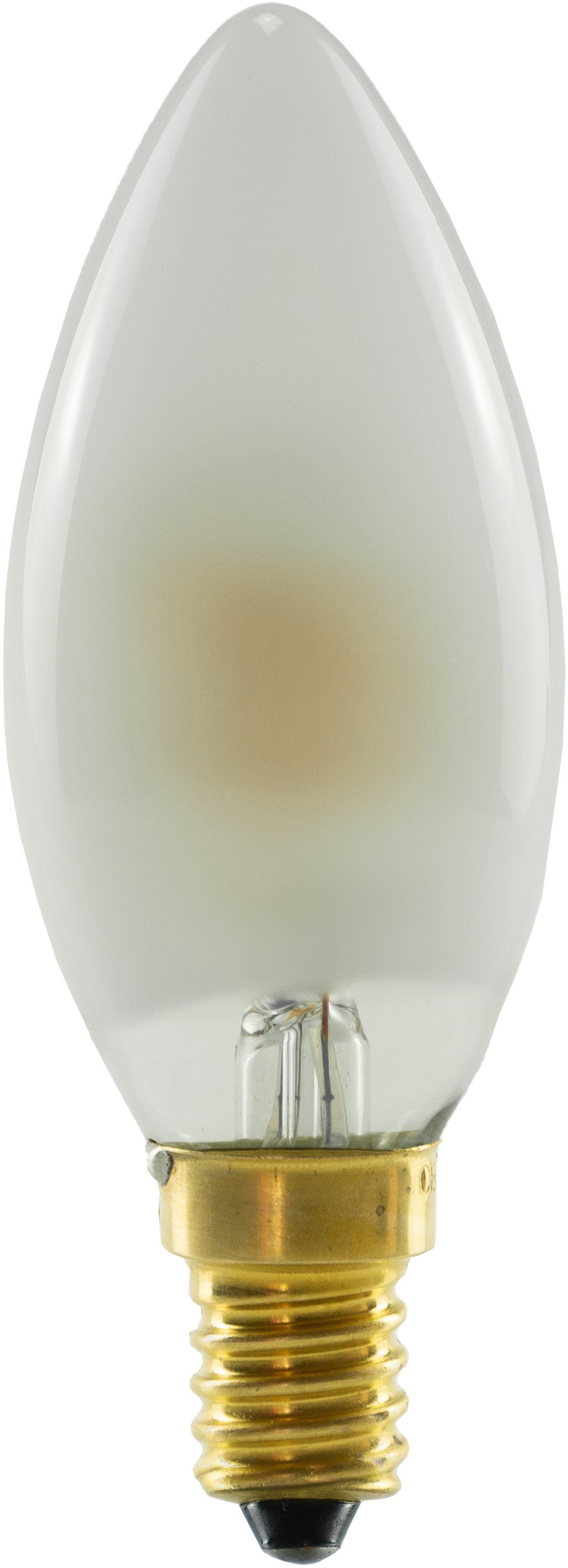 SEGULA LED-Leuchtmittel Soft Line, E14, 1 St., Warmweiß, dimmbar, Soft Kerze matt, E14