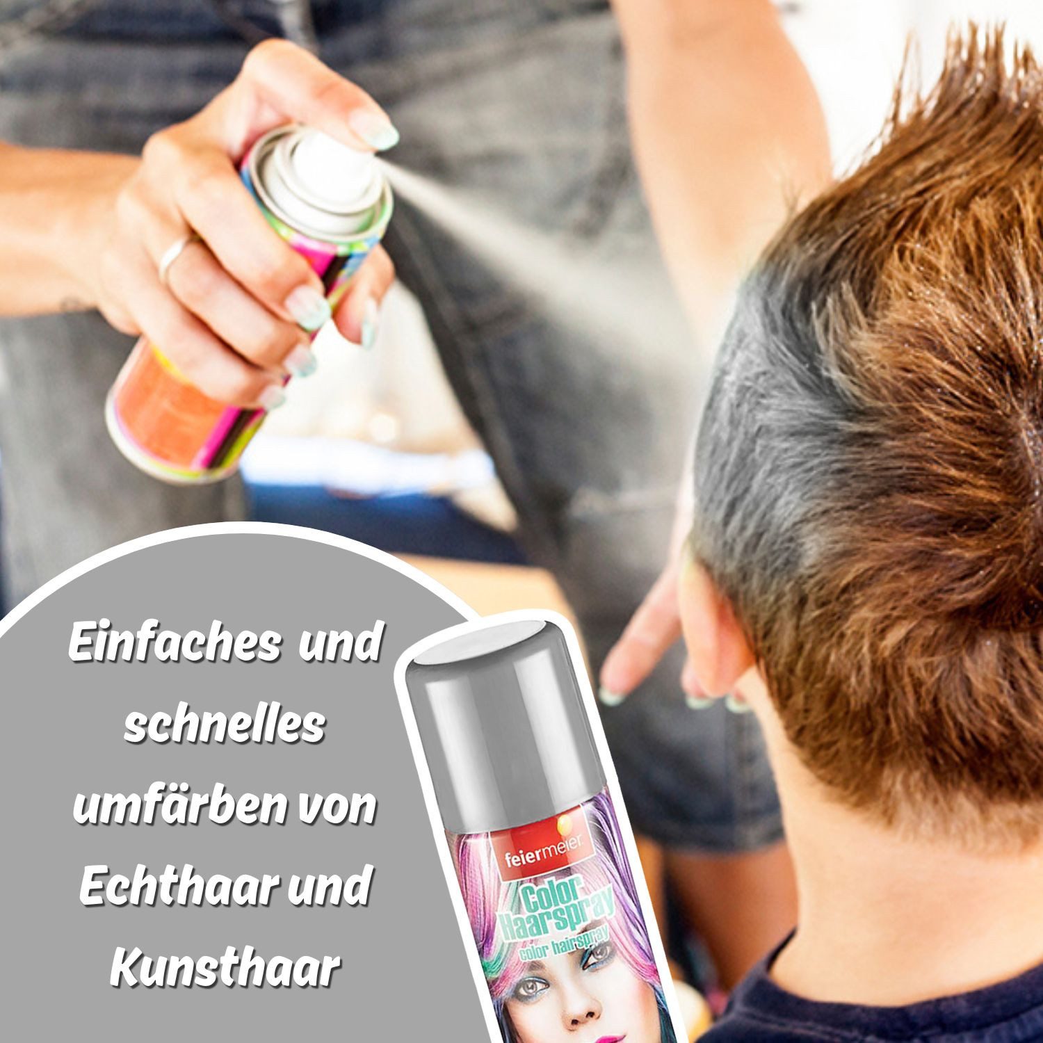 feiermeier Haarspray Feiermeier 'Color Spray' 125 ml, Farbwahl