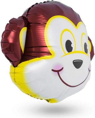 Goods+Gadgets Folienballon Tier Luftballon Tiermotiv, XXL Helium-Ballon 70 cm