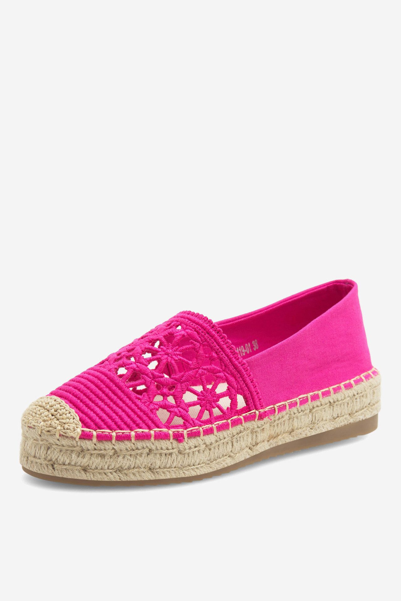 Jenny Fairy Jenny Fairy Damen Espadrille 36 natur 5905588588658 Espadrille