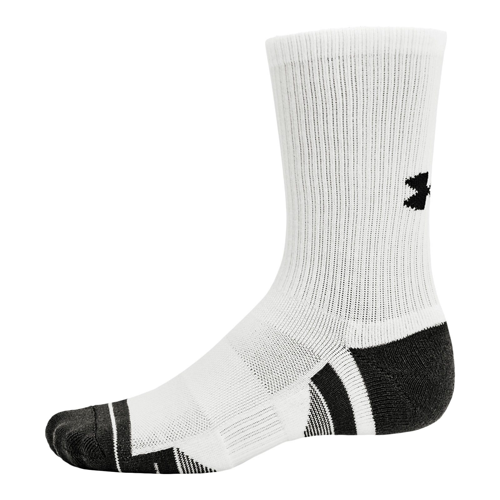 Under Armour® Funktionssocken 6 Paar Performance Tech-Crew-Socken (6-Paar) mit Fußgewölbestütze