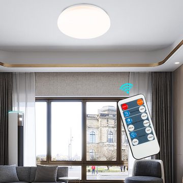 Bettizia Deckenleuchte 18W LED Deckenleuchte mit Bewegungsmelder Badlampe Garage Küche Sensor