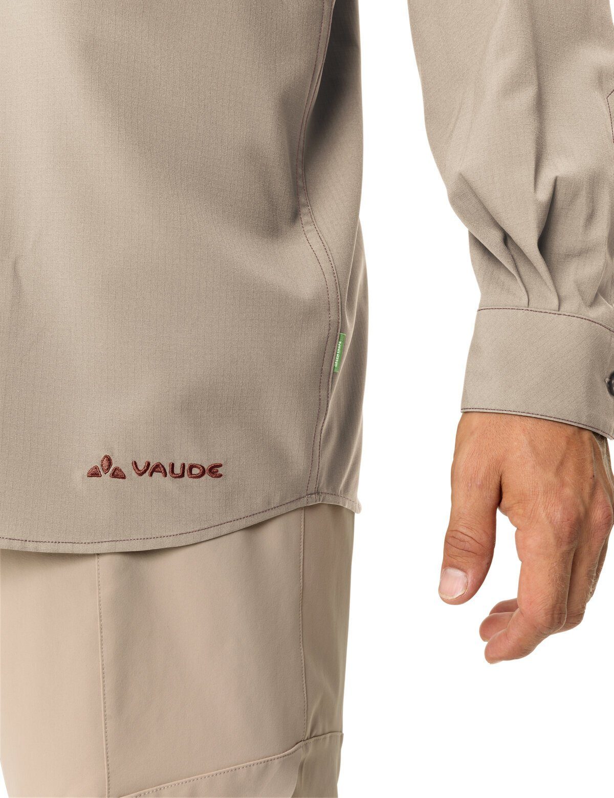 VAUDE Funktionshemd Men's Rosemoor LS Shirt II (1-tlg) atmungsaktives und pflegeleichtes Hemd