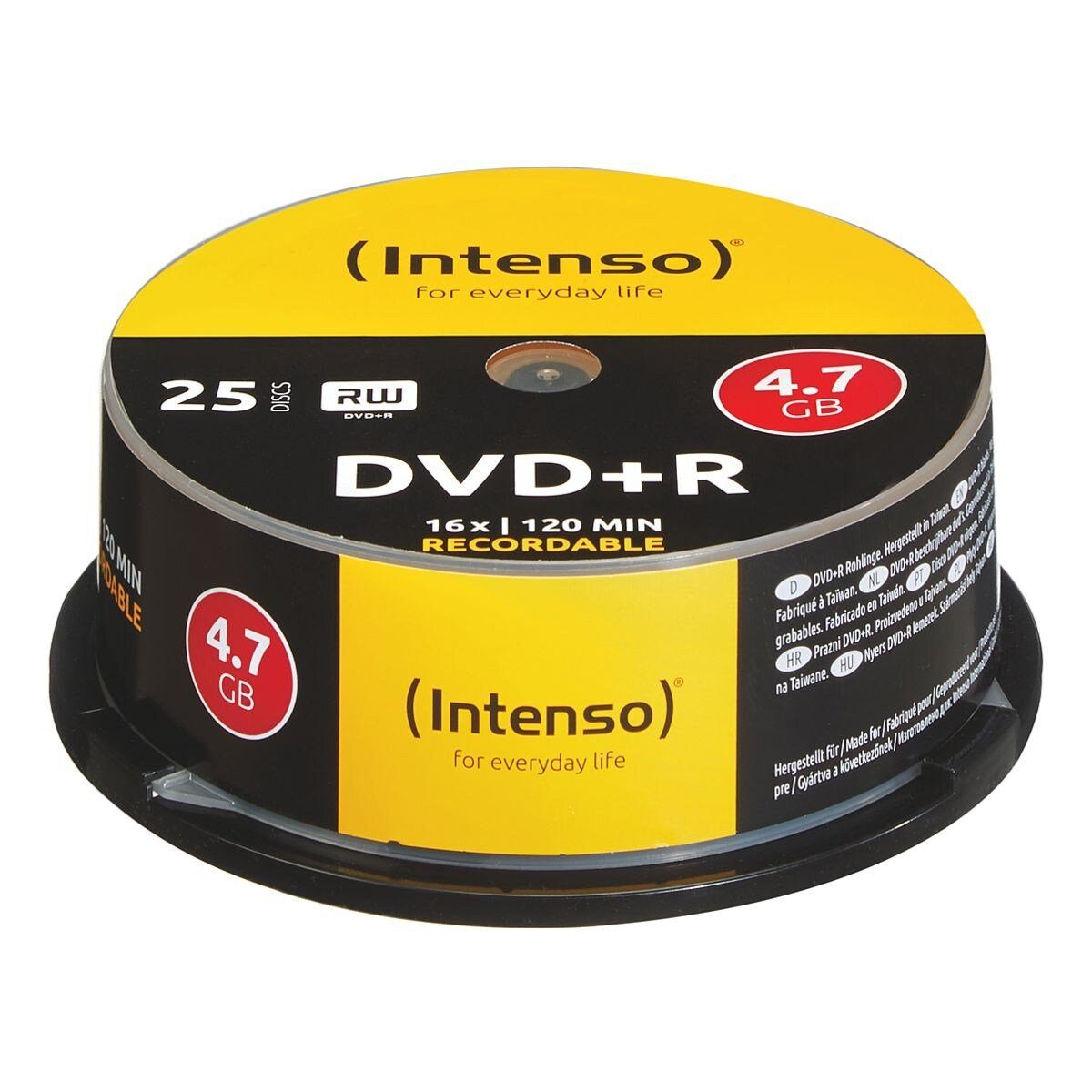 Intenso DVD-Rohling DVD+R, 4,7 GB