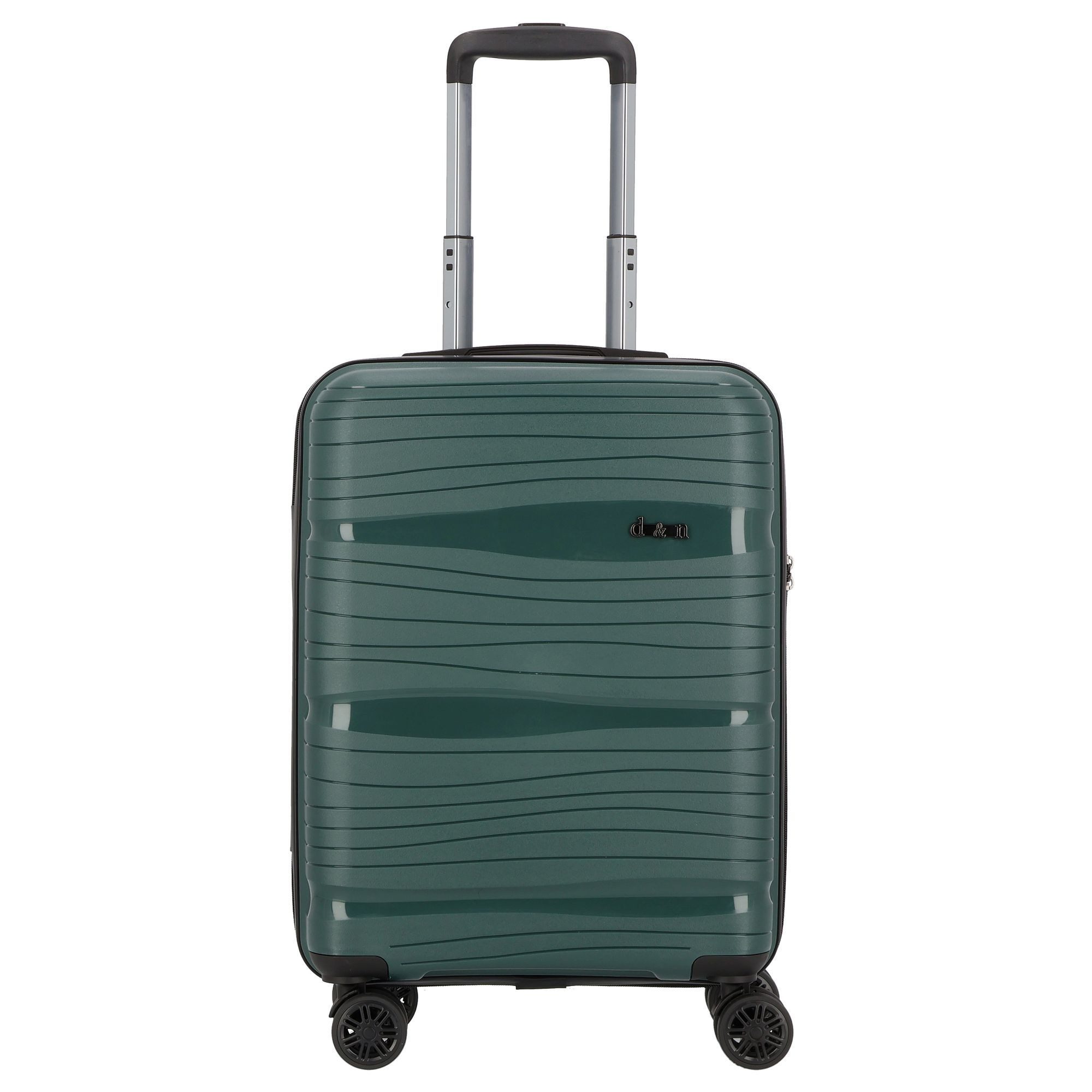 D&N Handgepäck-Trolley Travel Line 4300, 4 Rollen, Polypropylen