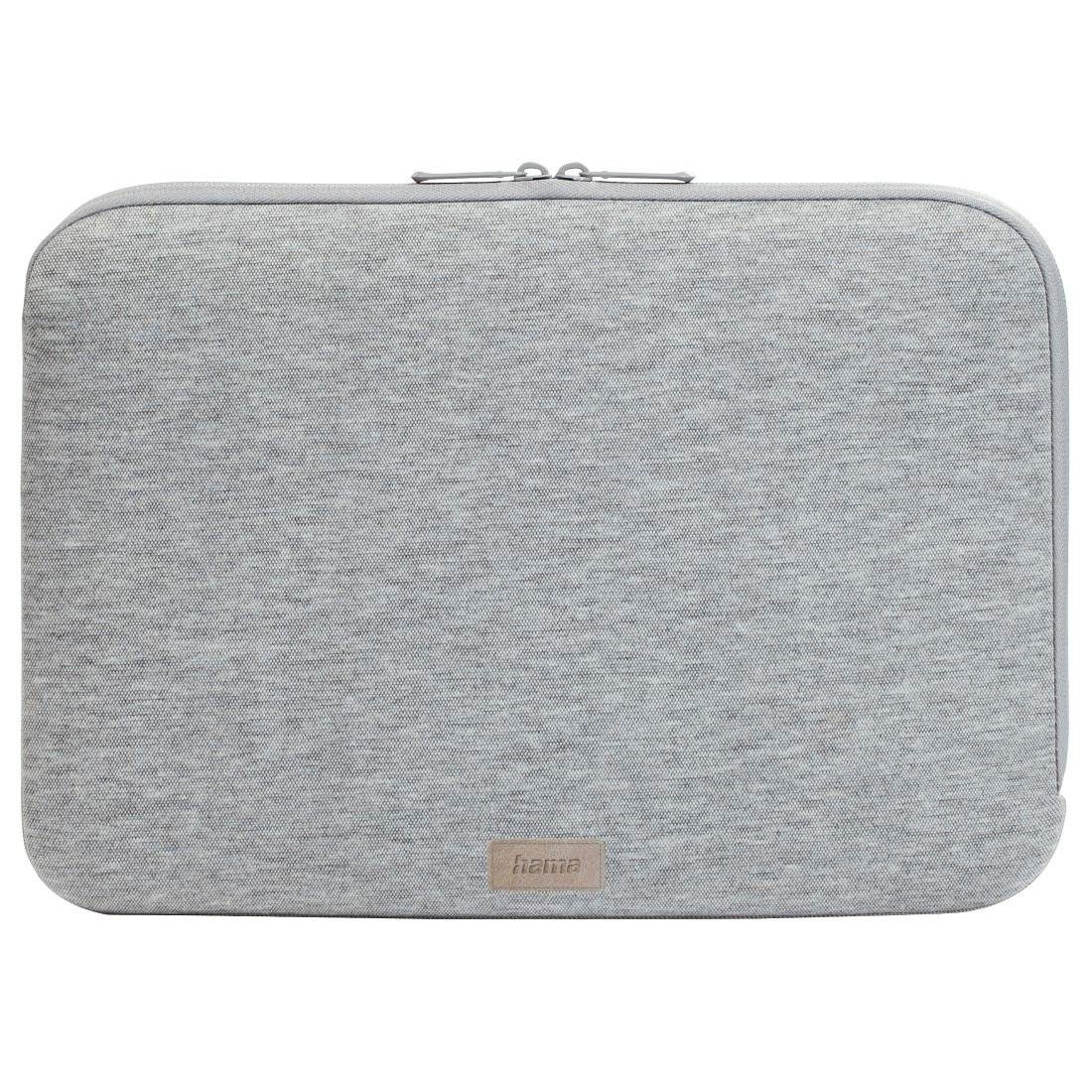Hama Laptoptasche Laptop-Sleeve "Jersey", 36 cm Sleeve hellgrau Notebook (14,1), bis