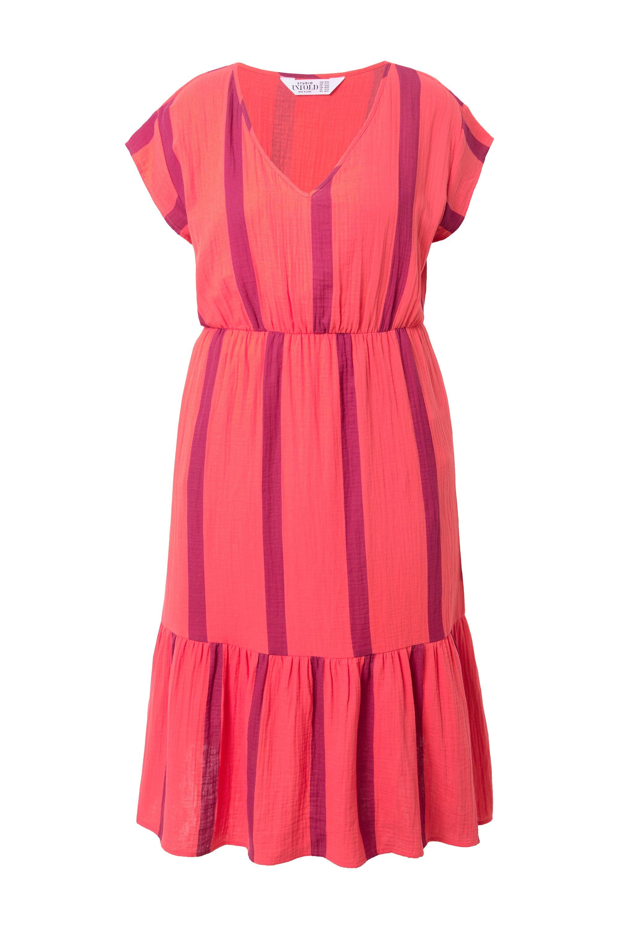 Studio Untold Midikleid Midikleid A-Line Musselin günstig online kaufen