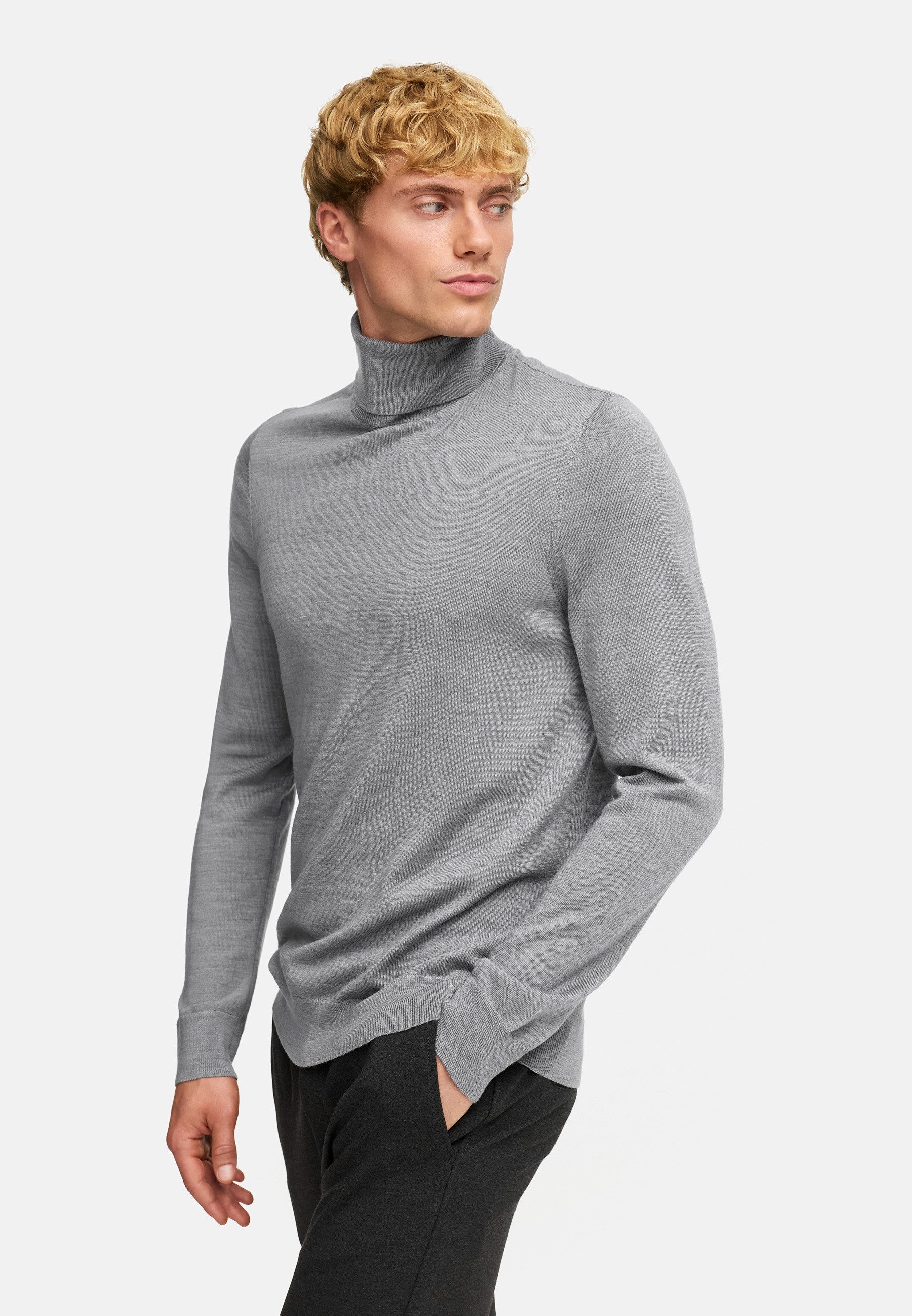 Kronstadt Strickpullover Herren KSJohannes Strickpullover Herrenpullover Rollkragenpullover aus 100% Merinowolle