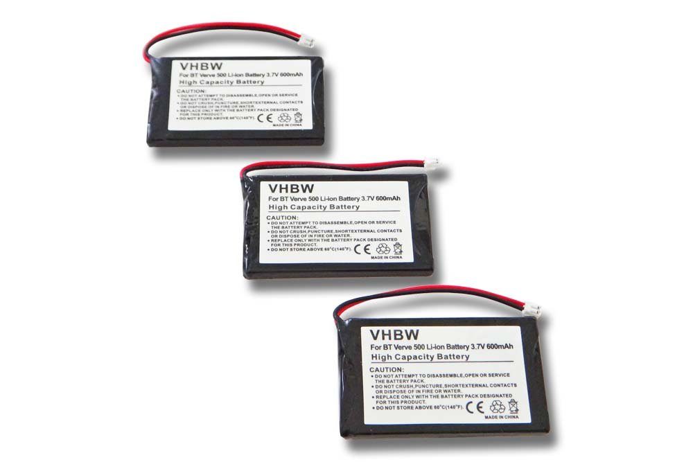 vhbw 10x Batteries remplacement pour 2/3AA pour modéle RC (650mAh, 1,2V