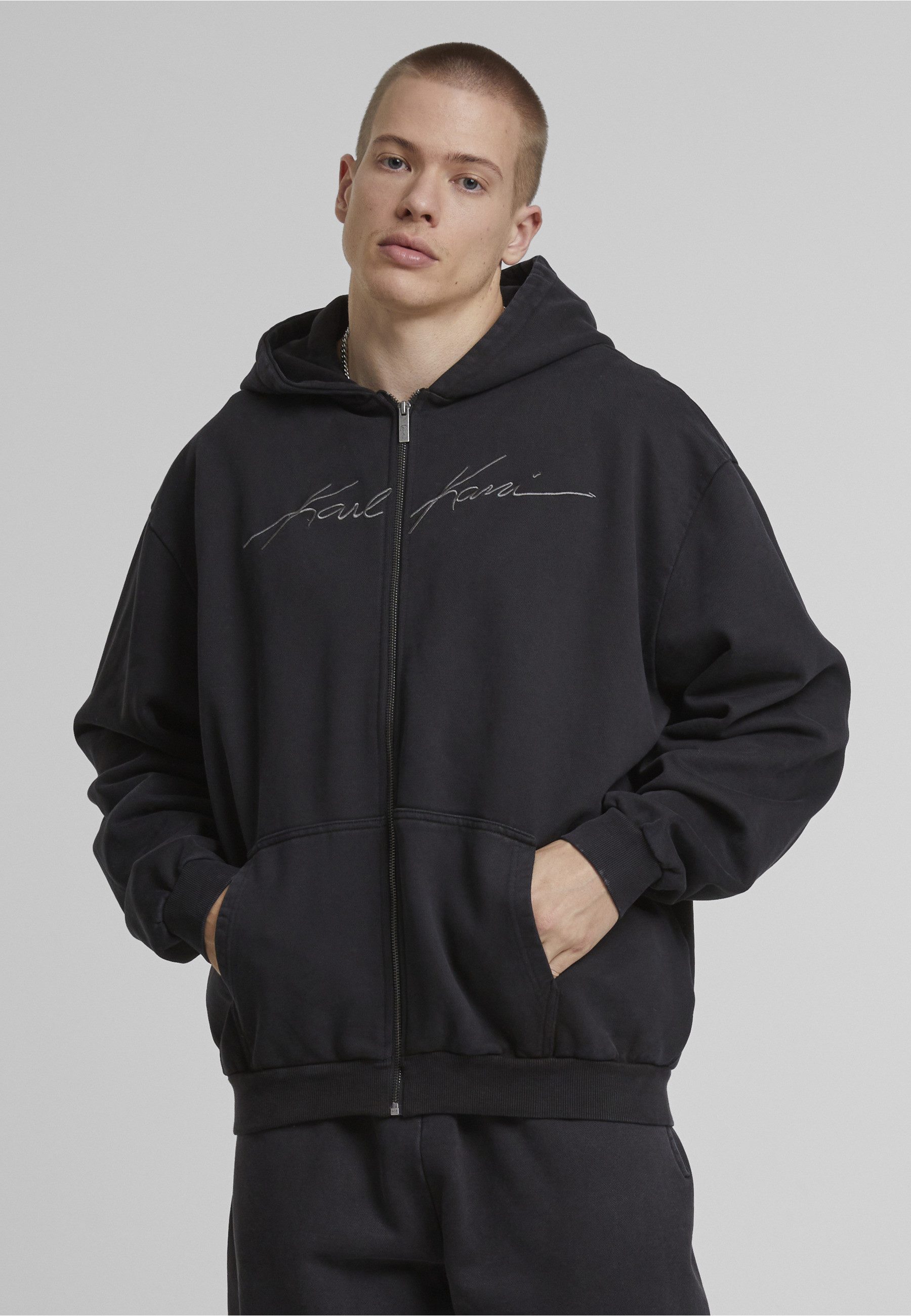 Karl Kani Kapuzenpullover Karl Kani Karl Kani Autograph Heavy OS Zip Hoodie (1-tlg)