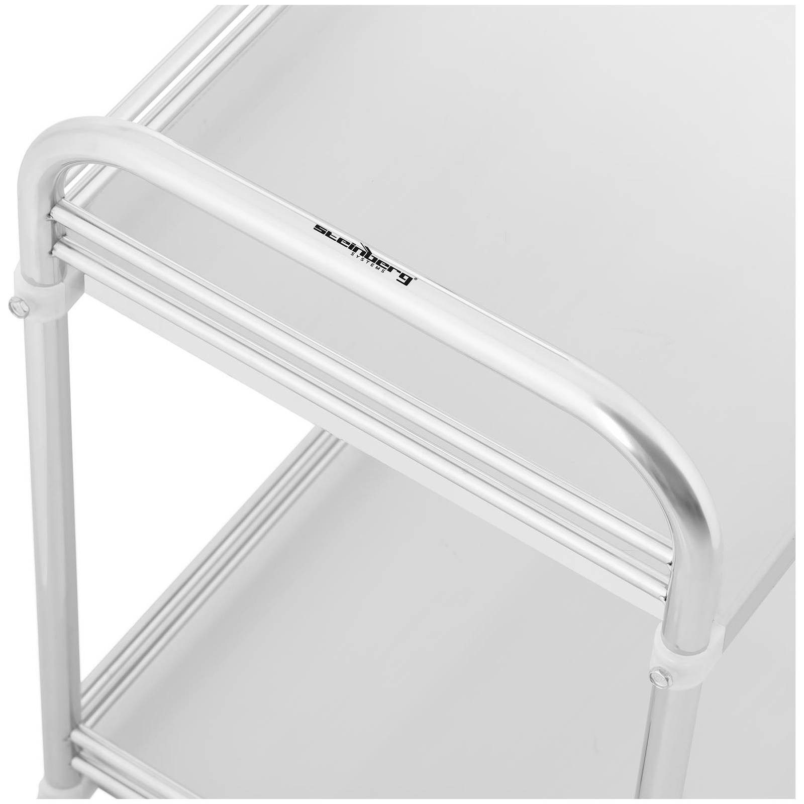 Steinberg Systems Regalwagen Laborwagen Edelstahl Aufbewahrungswagen günstig online kaufen