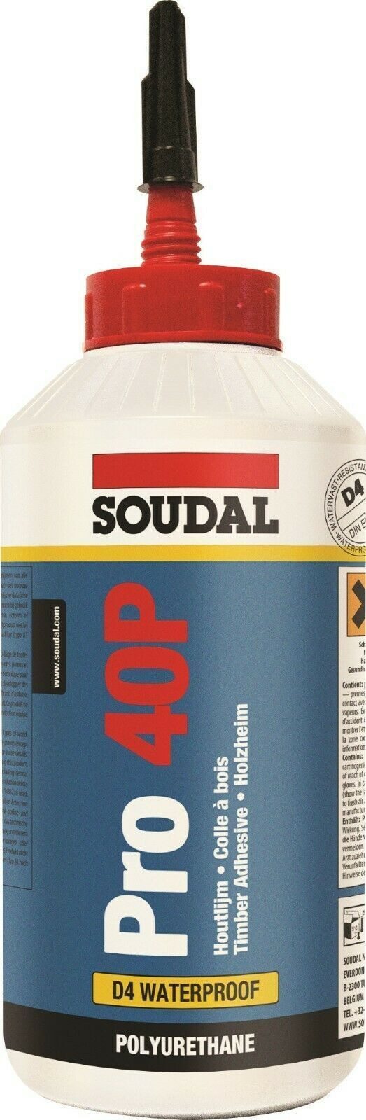 SOUDAL Klebstoff Soudal PRO 40P PU-Holzleim 750 g günstig online kaufen