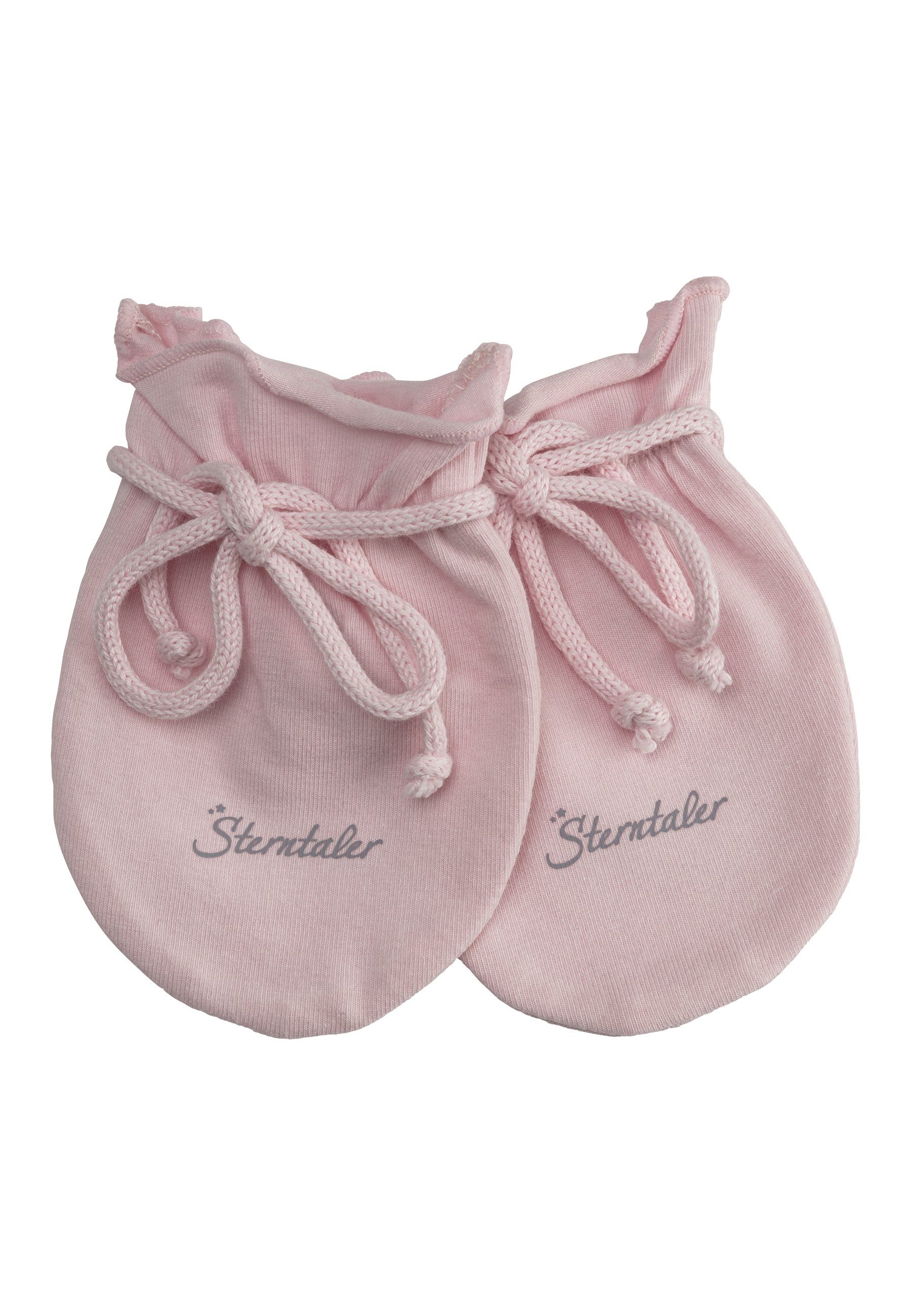 Sterntaler® Beanie OCS Kratzfäustlinge Doppelpack (1-St) rosa