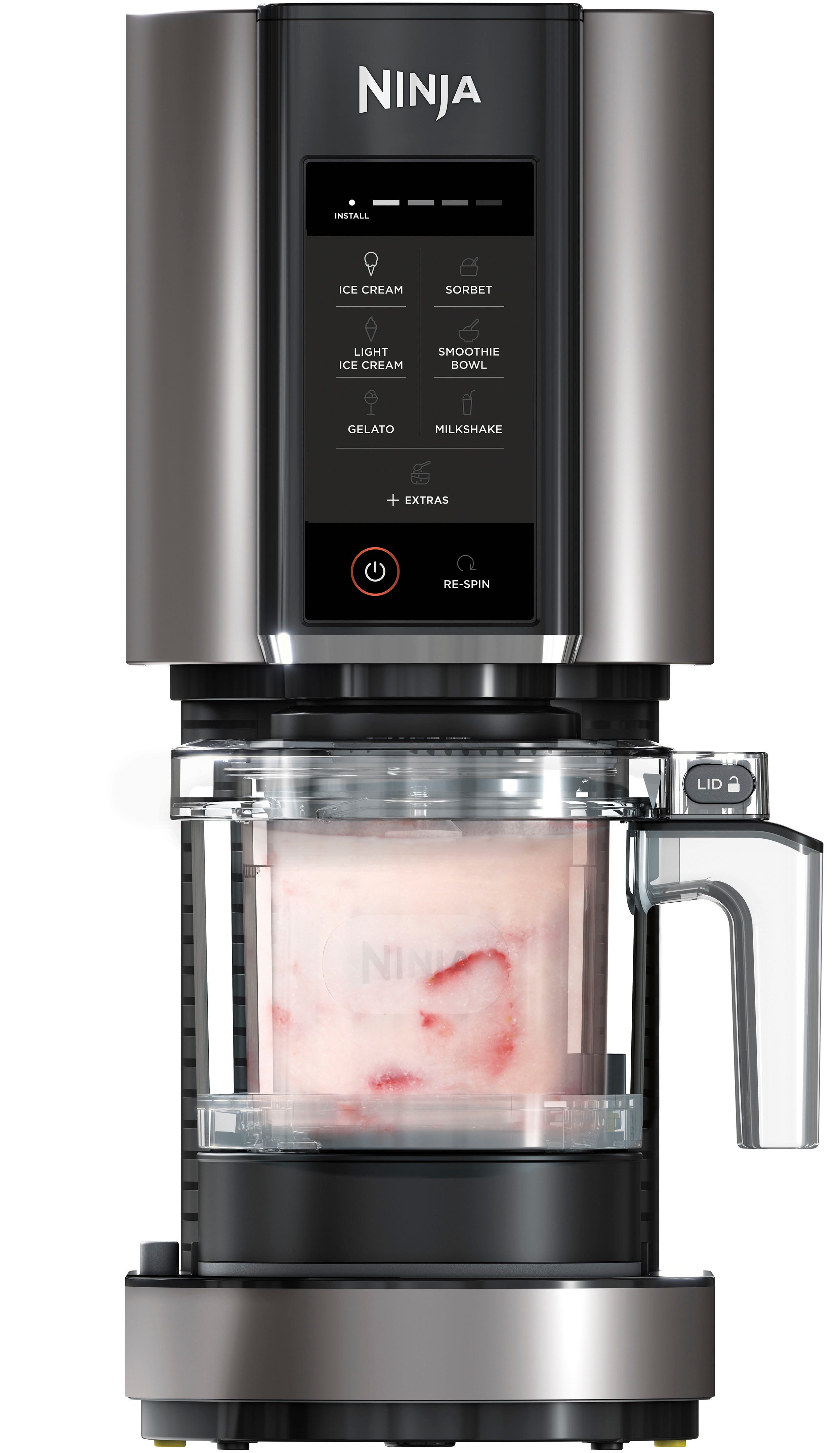 NINJA Eismaschine NC300EU, 1,4 l, 800 W, Eiscreme, Sorbet, Gelato, Smoothie Bowl