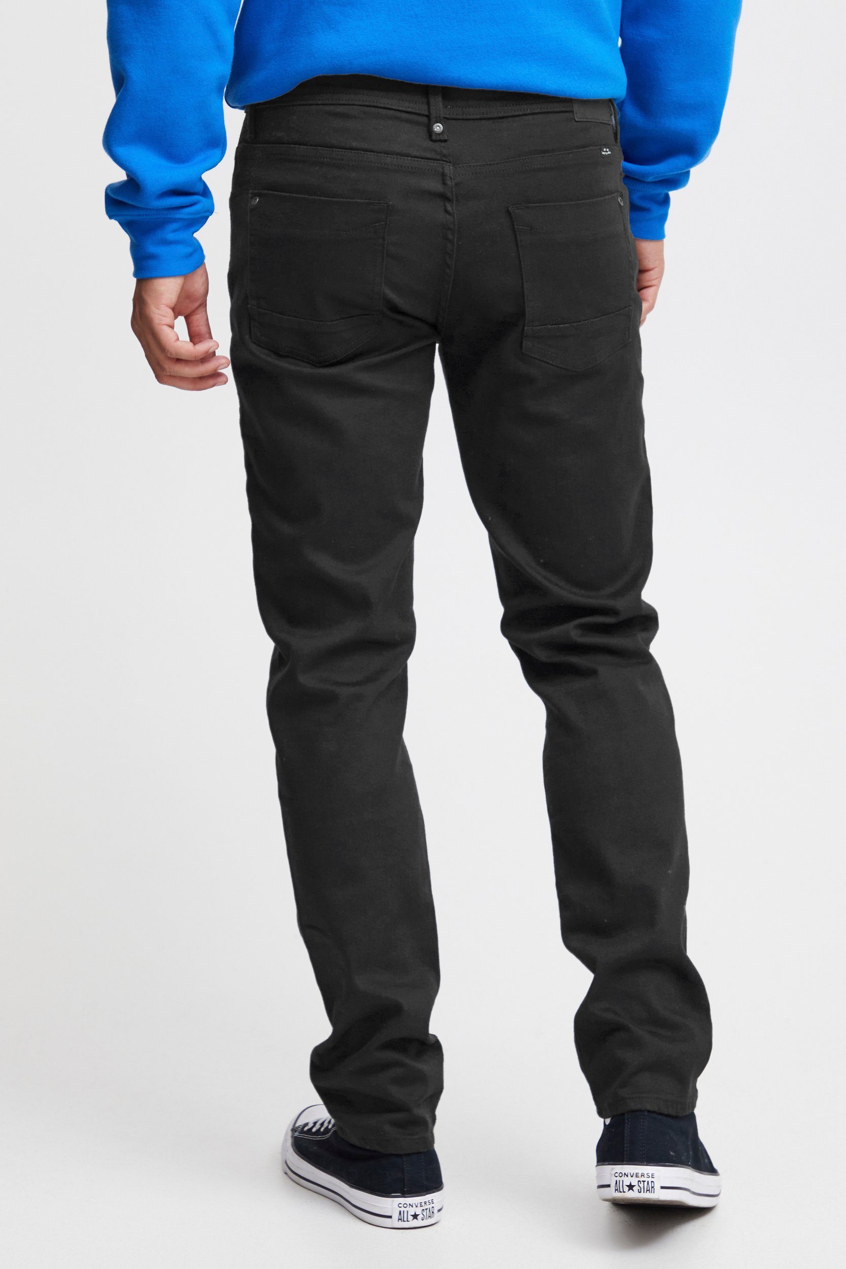 Hose in Washed Stoned Blend Slim Basic Fit FIT Grau 5196 Slim-fit-Jeans TWISTER Jeans Denim