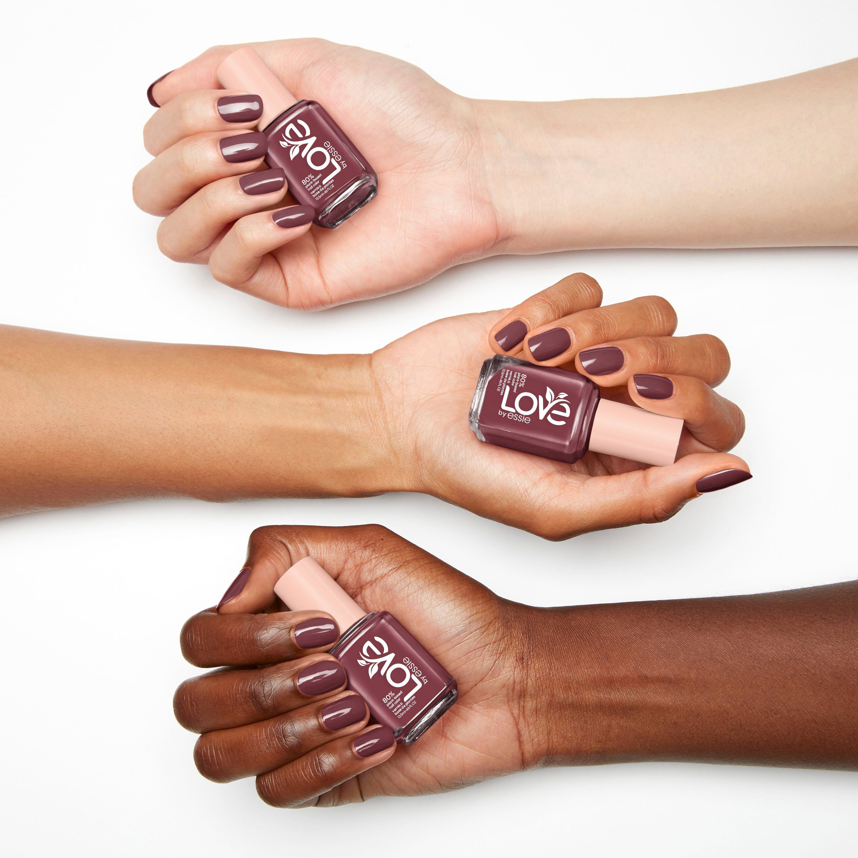 pflanzenbasierte, the 130 essie 80% make move Nagellack Love, Formel natürliche