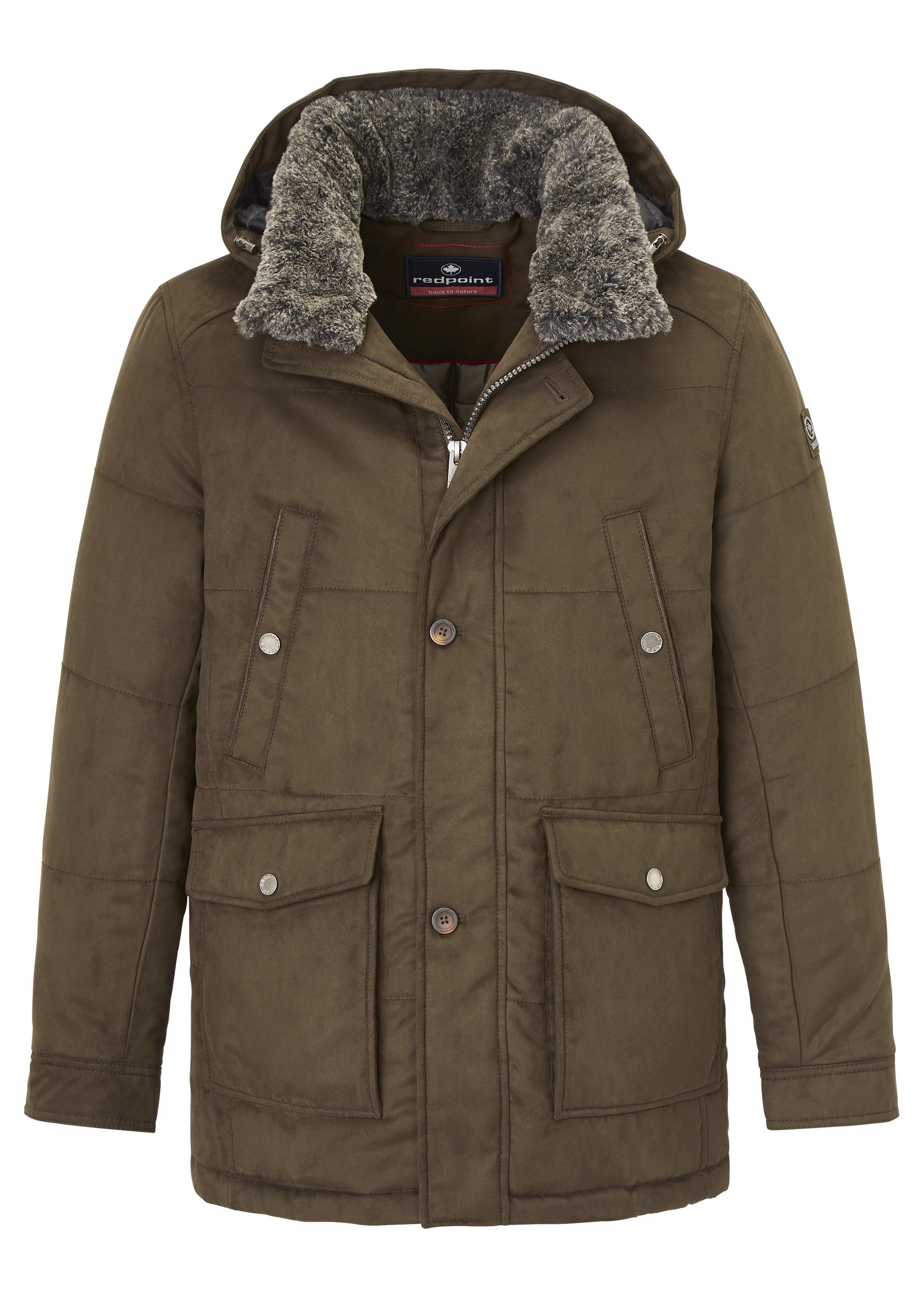 Redpoint Parka Thod Winterjacke mit abnehmbarer Kapuze