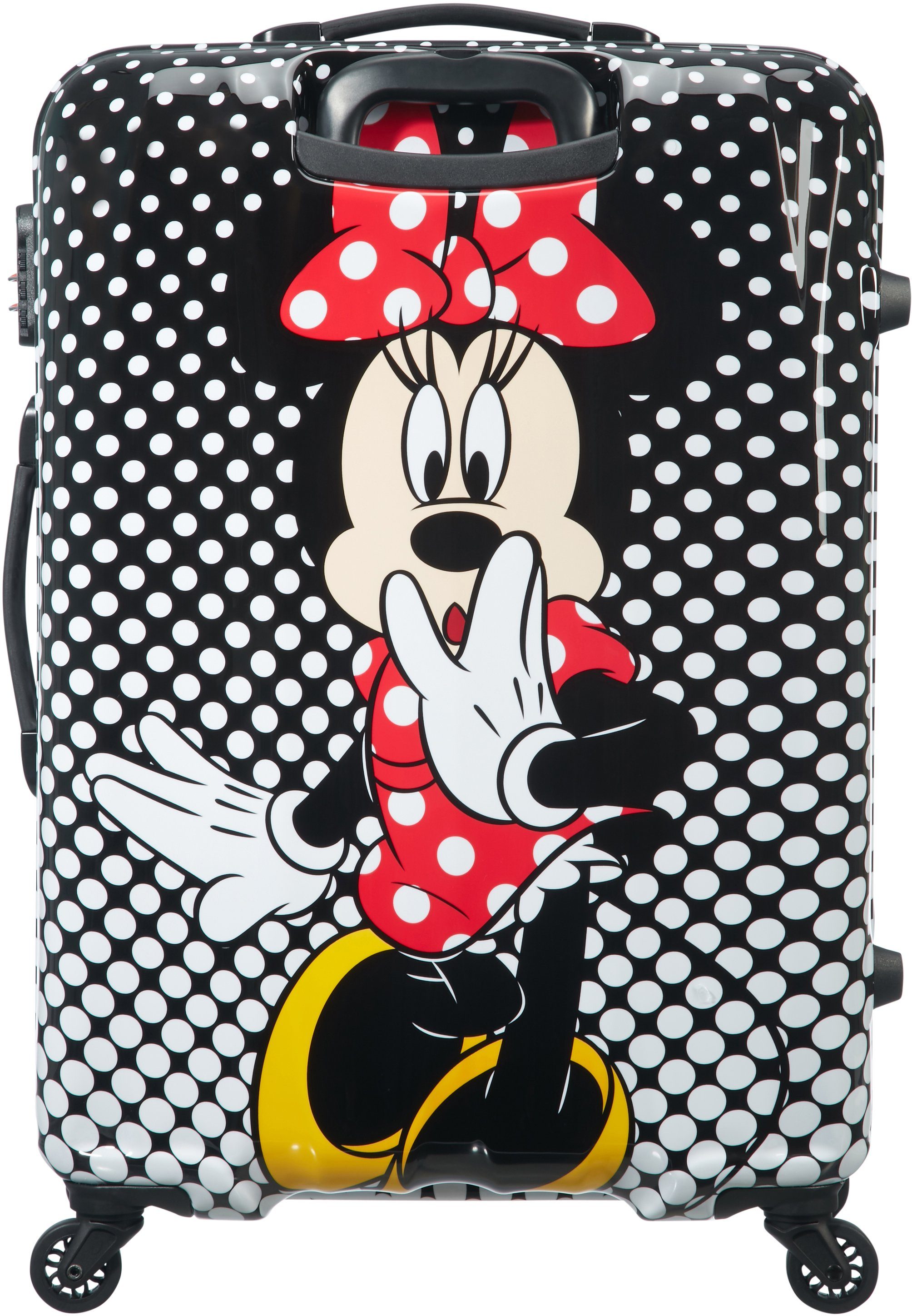 American Tourister® Hartschalen-Trolley Disney cm, 75 Minnie Legends, Rollen 4 Polka Mouse Dots