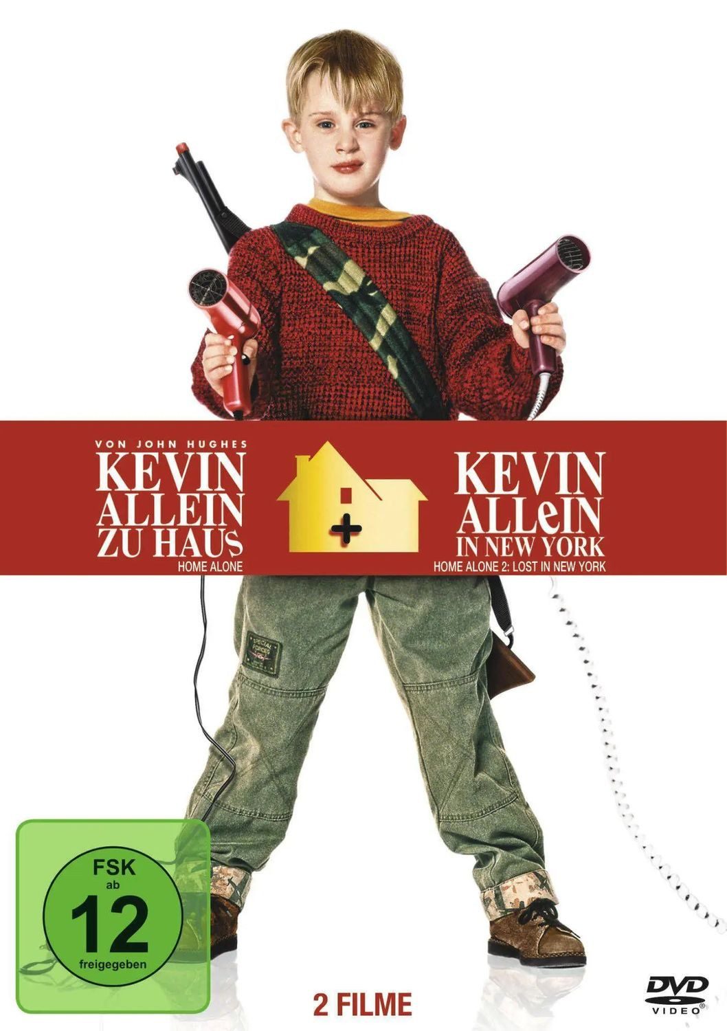 Leonine DVD Kevin - Allein zu Haus / Kevin - Allein in New York (2 Filme, 1 Disc)