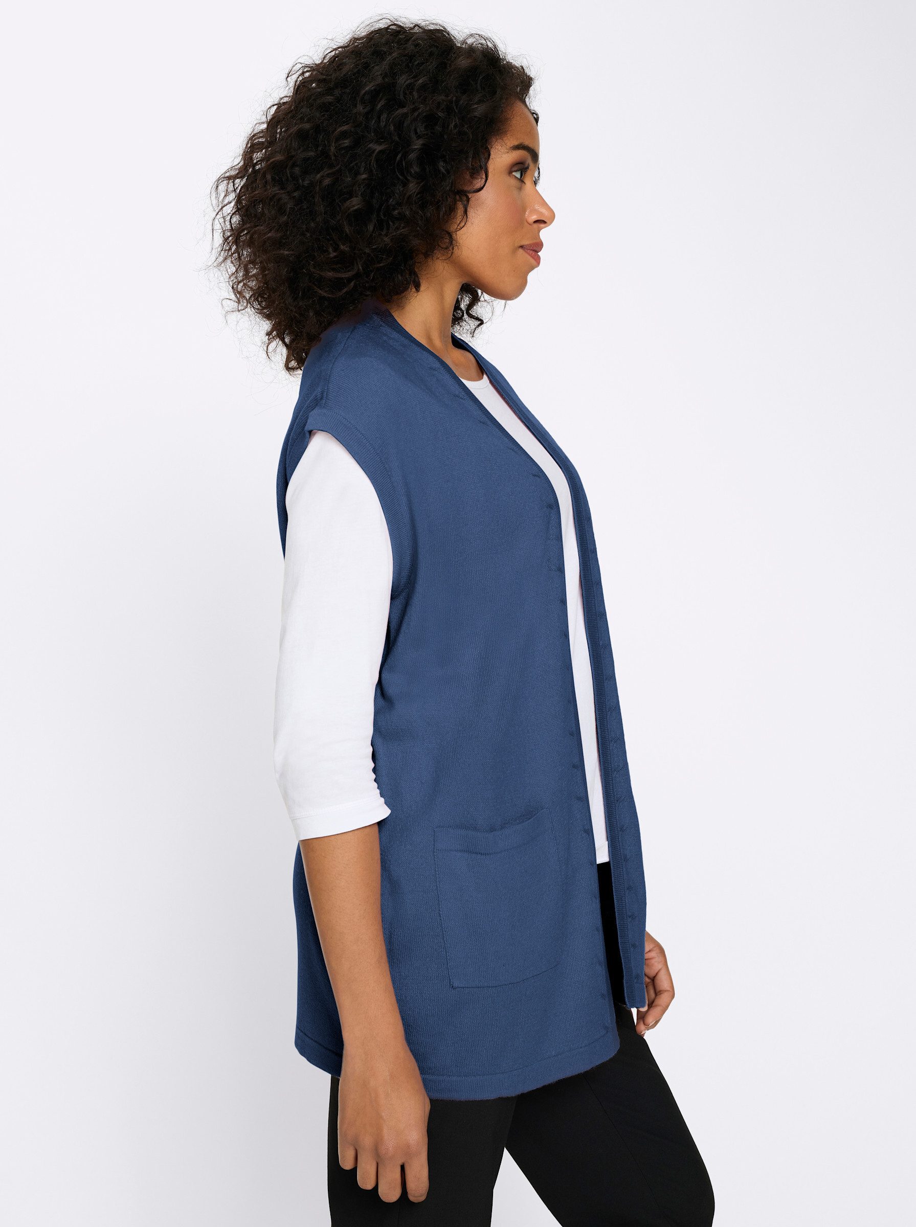 Sieh an! Strickweste Strickweste .