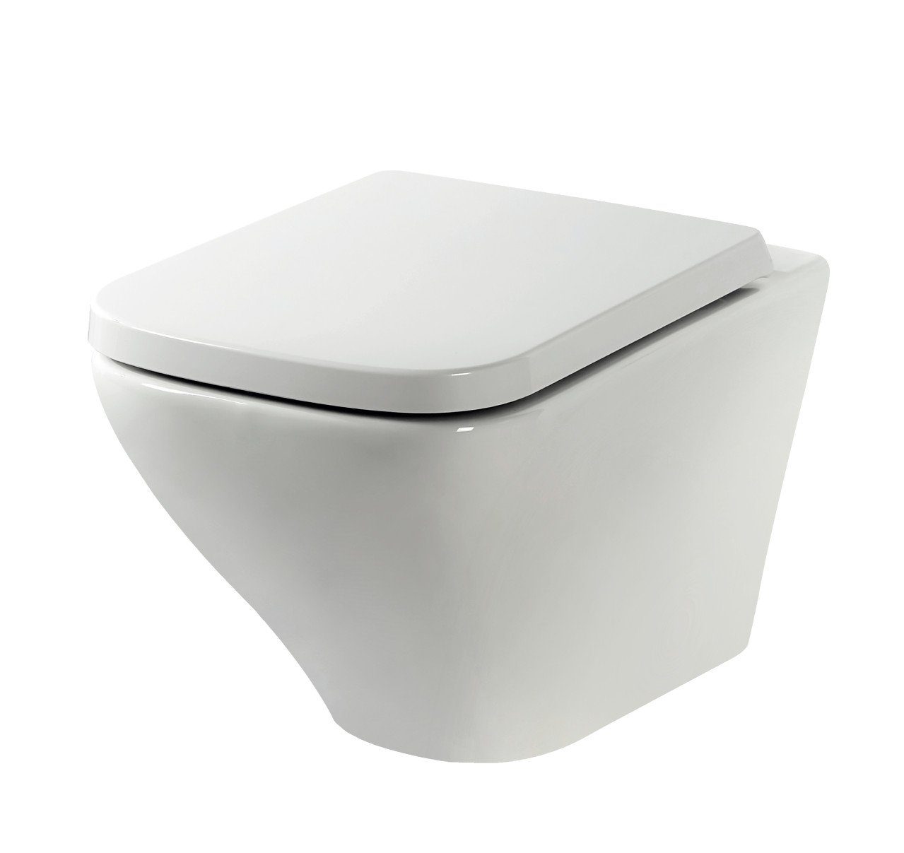 Primaster Wand-WC-Befestigung Primaster Wand WC spülrandlos Serena Tiefspüler