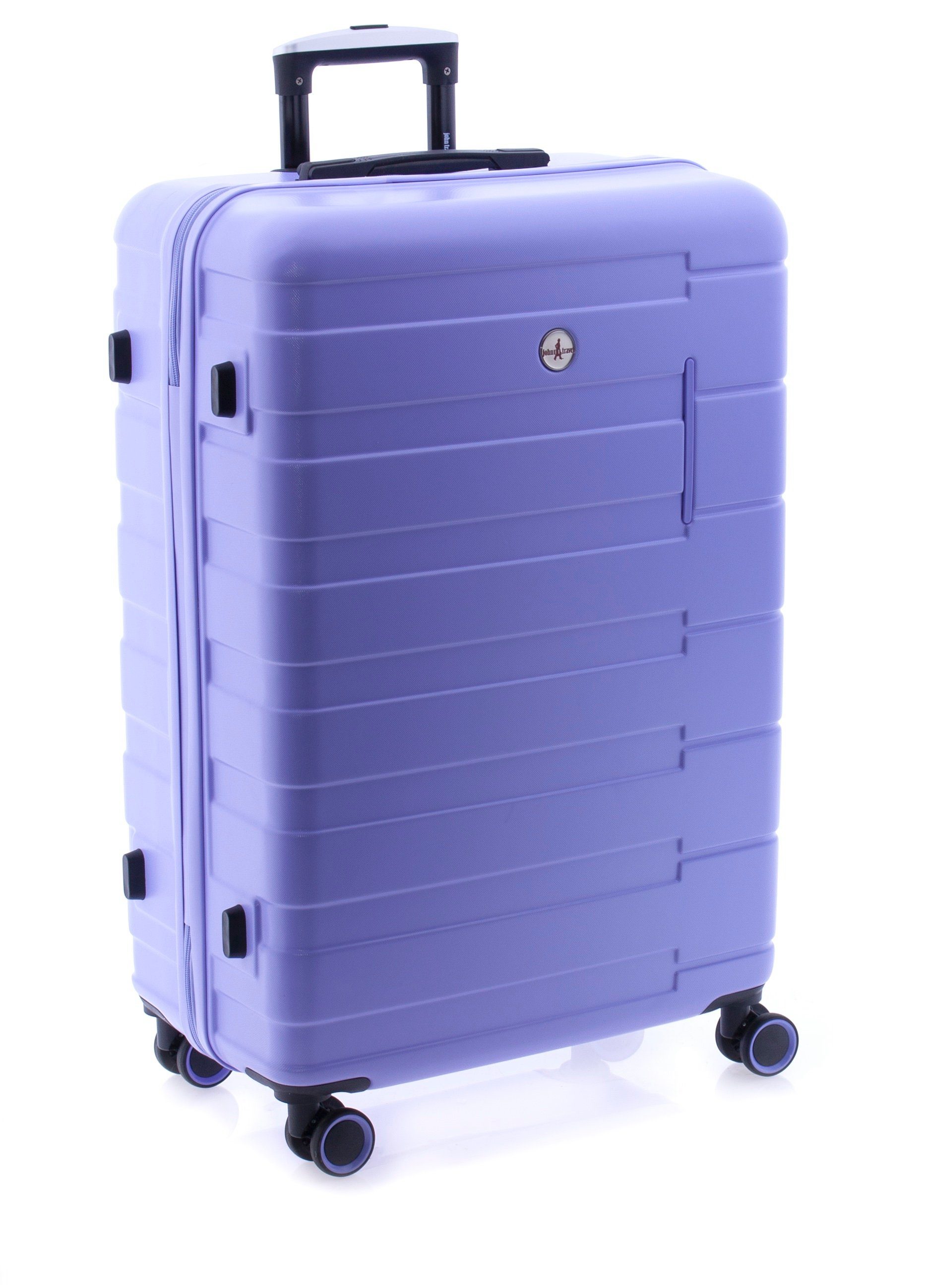 GLADIATOR Hartschalen-Trolley XL-Koffer - 77cm - 4 Rollen lila | Hartschalenkoffer