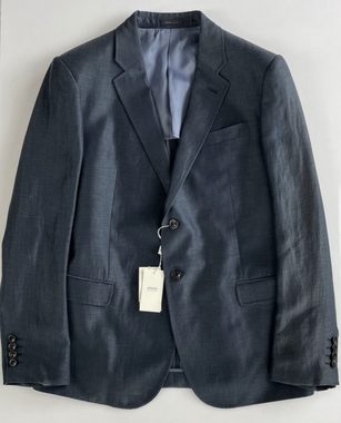 ARMANI COLLEZIONI Sakko Armani Collezioni Silk Lino Seide Leinen Sakko Regular Blazer Jacke Bl