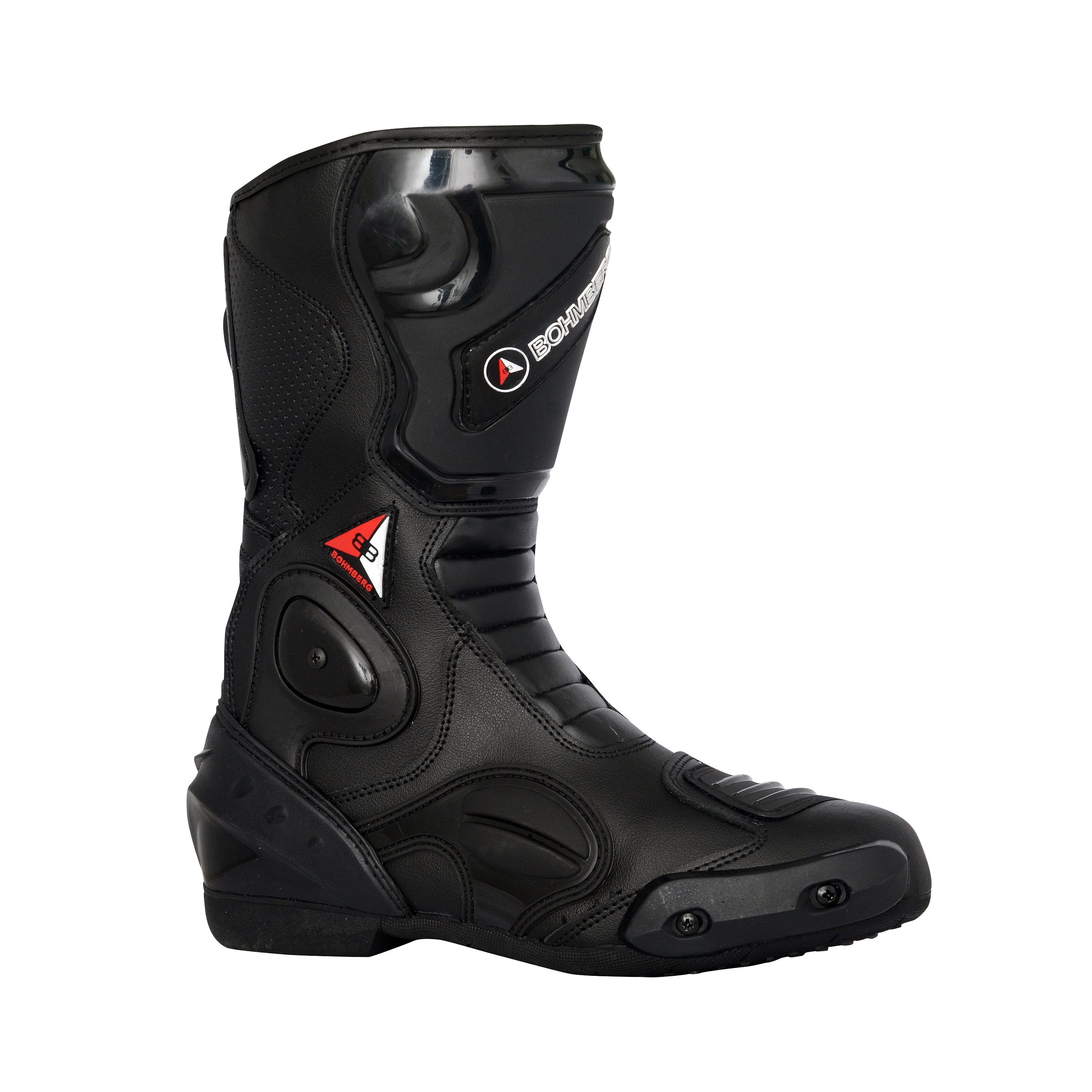 BOHMBERG Motorradstiefel aus echtem Leder / günstig online kaufen