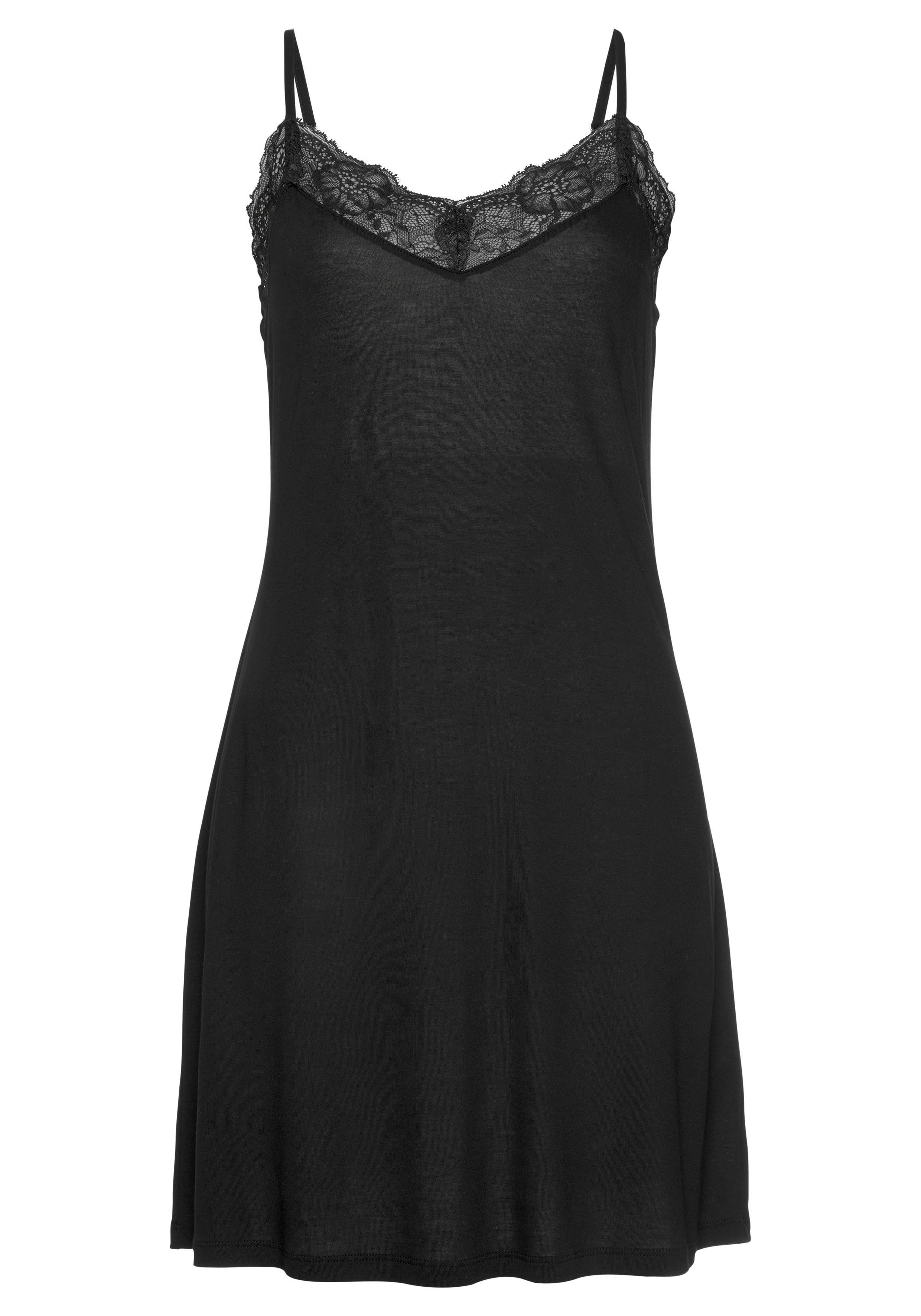 LASCANA Negligé mit Spitzenbesatz. € 34,99