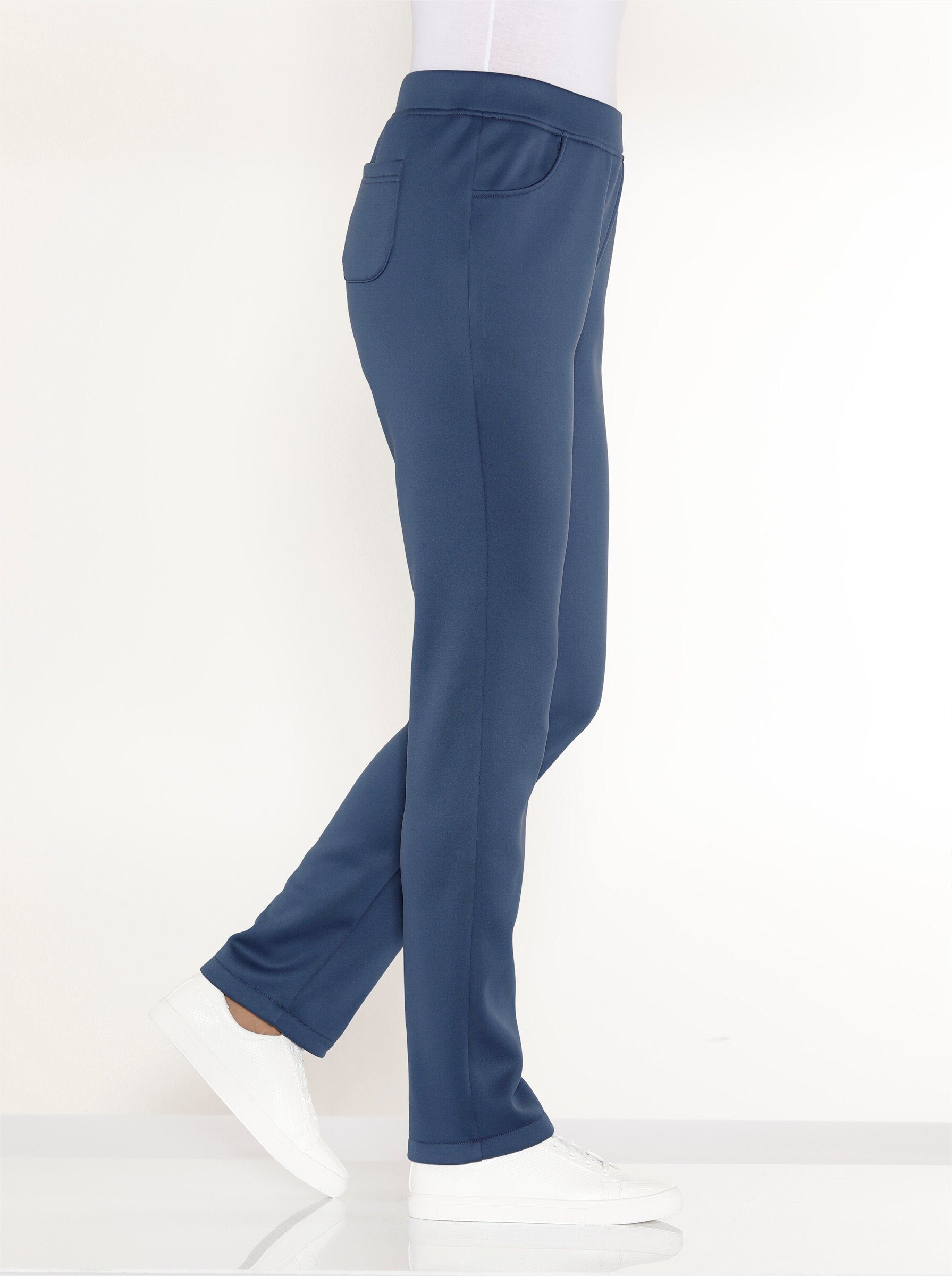 Jerseyhose ca. 77 an! jeansblau Innenbeinlänge Sieh cm