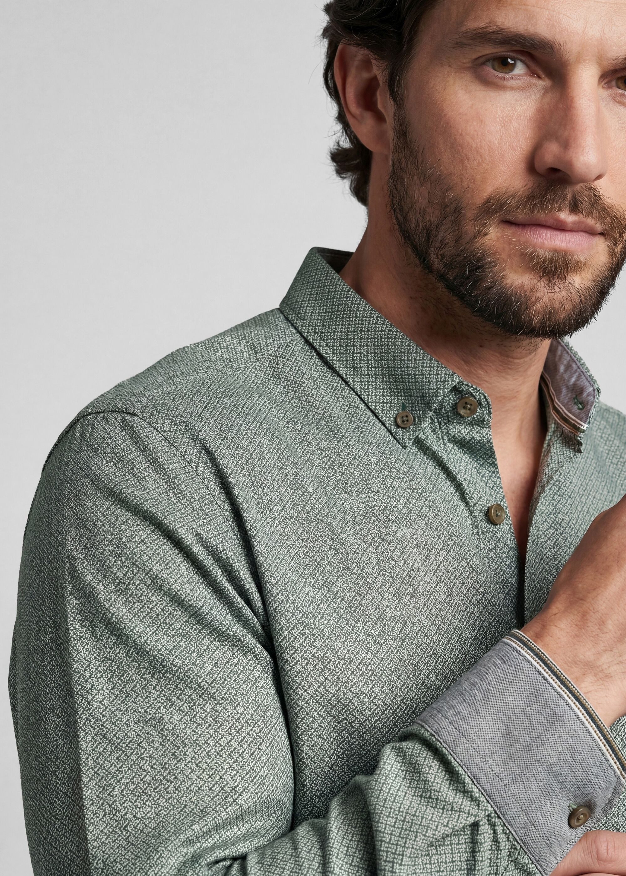 Spieth & Wensky Trachtenhemd Krugdorf mit Slim-Fit Passform – Bild 5 von 5