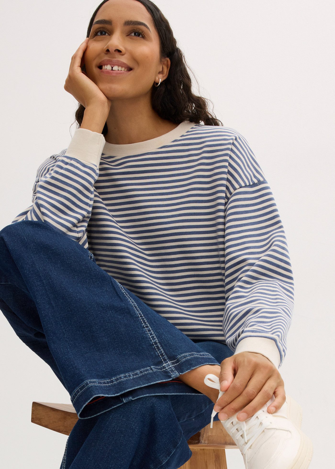 bonprix Sweatshirt Oversize-Sweatshirt günstig online kaufen