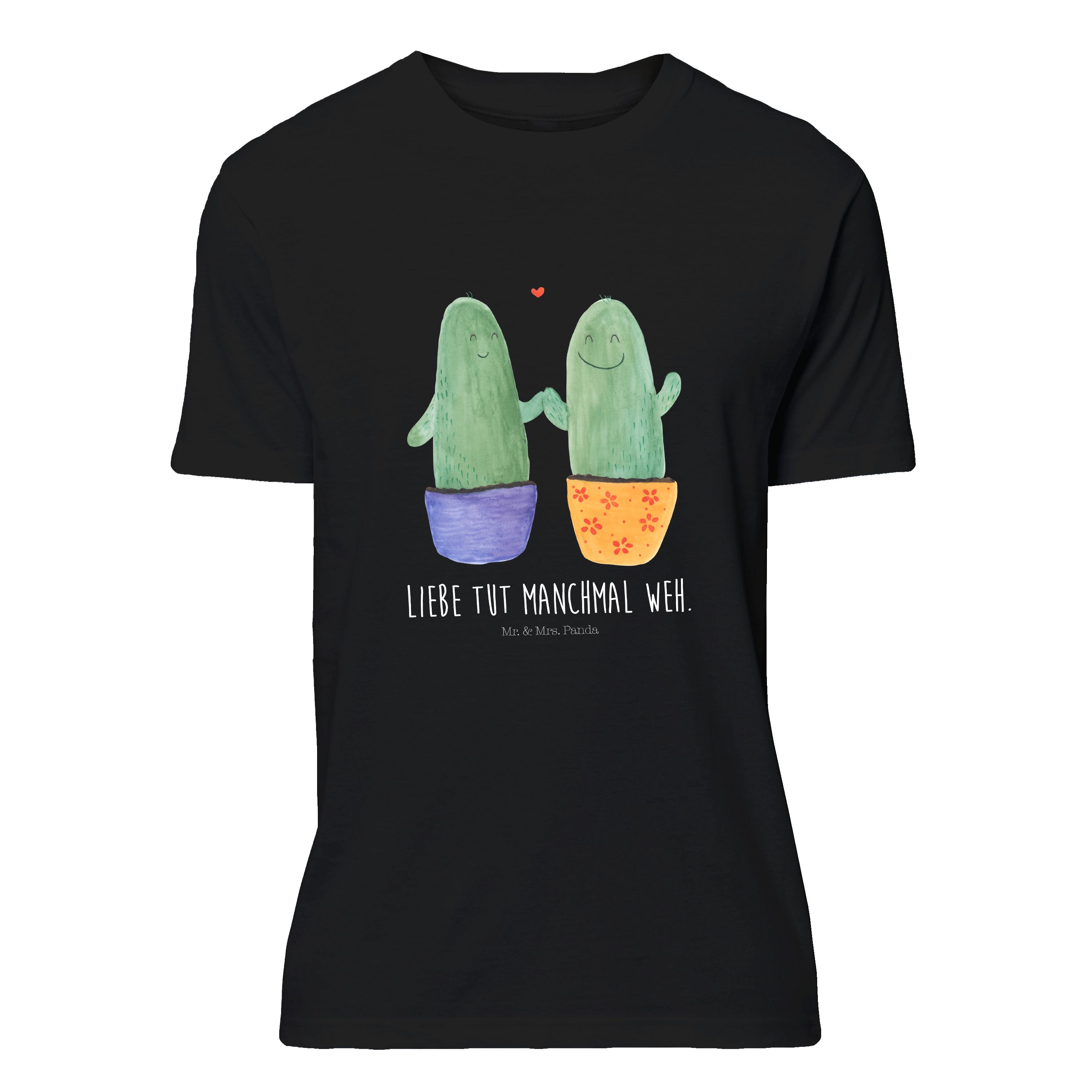 T-Shirt Kaktus Liebe - Schwarz - Shirt, T-Shirt