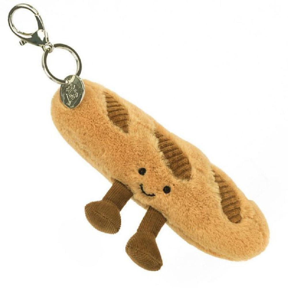 Jellycat Schlüsselanhänger Schlüssel- oder Taschenanhänger Baguette Bag Charm (15cm)