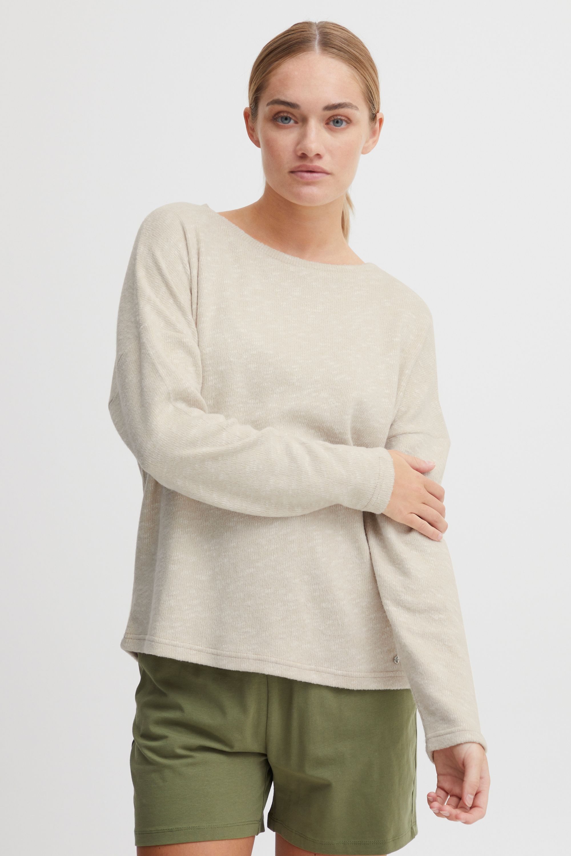OXMO Sweatshirt OXSanne Modischer Pullover günstig online kaufen