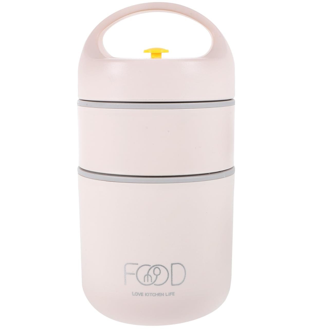 Zaewry Thermobehälter Edelstahl Lunchbox to go – Warmhaltebehälter Edelstahl, Edelstahl, Auslaufsicherer Lunchbox - Vielseitiger Müsli to go Becher