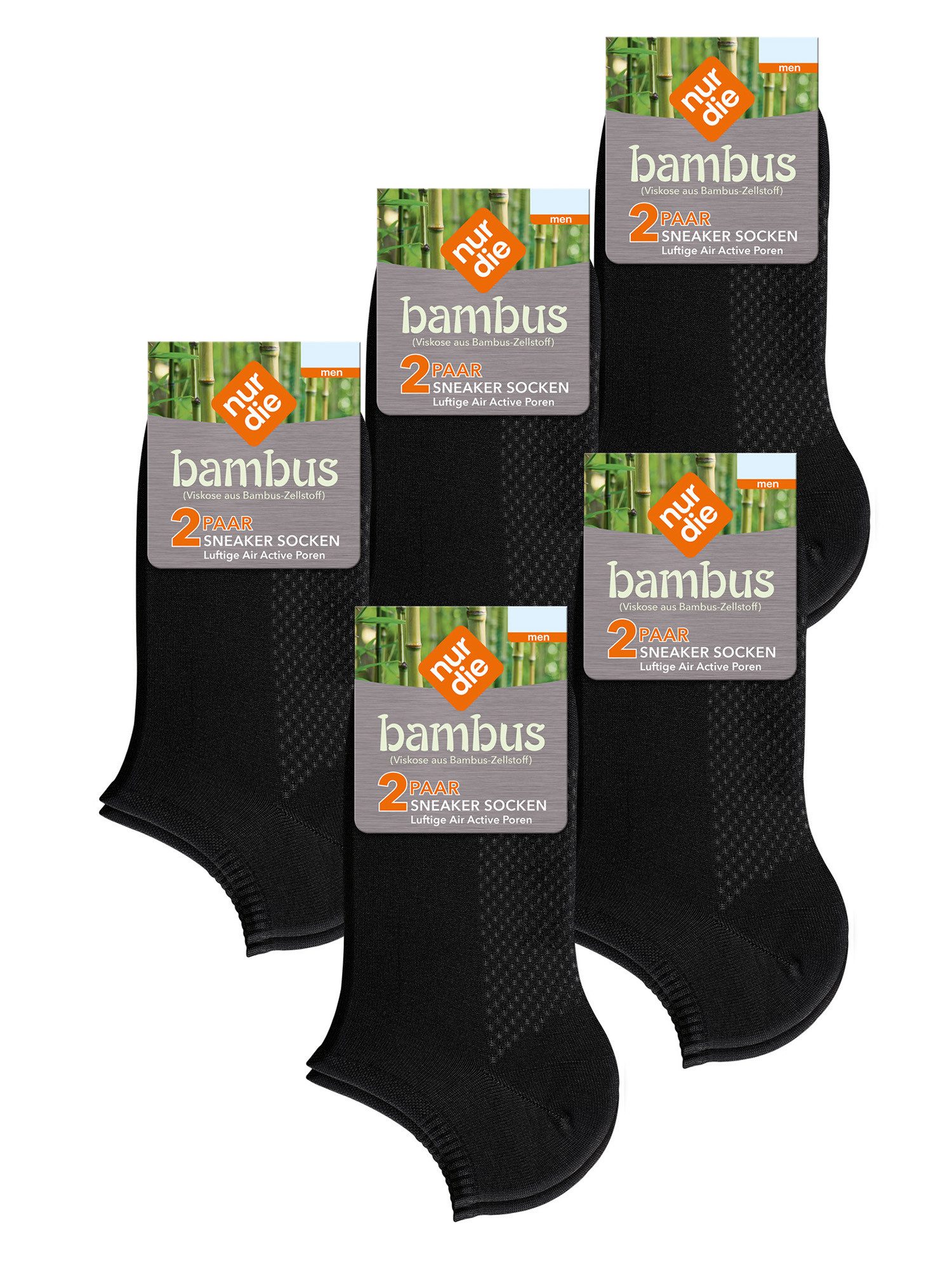 Nur Die Sneakersocken Bambus Sneaker (10-Paar) günstig online kaufen