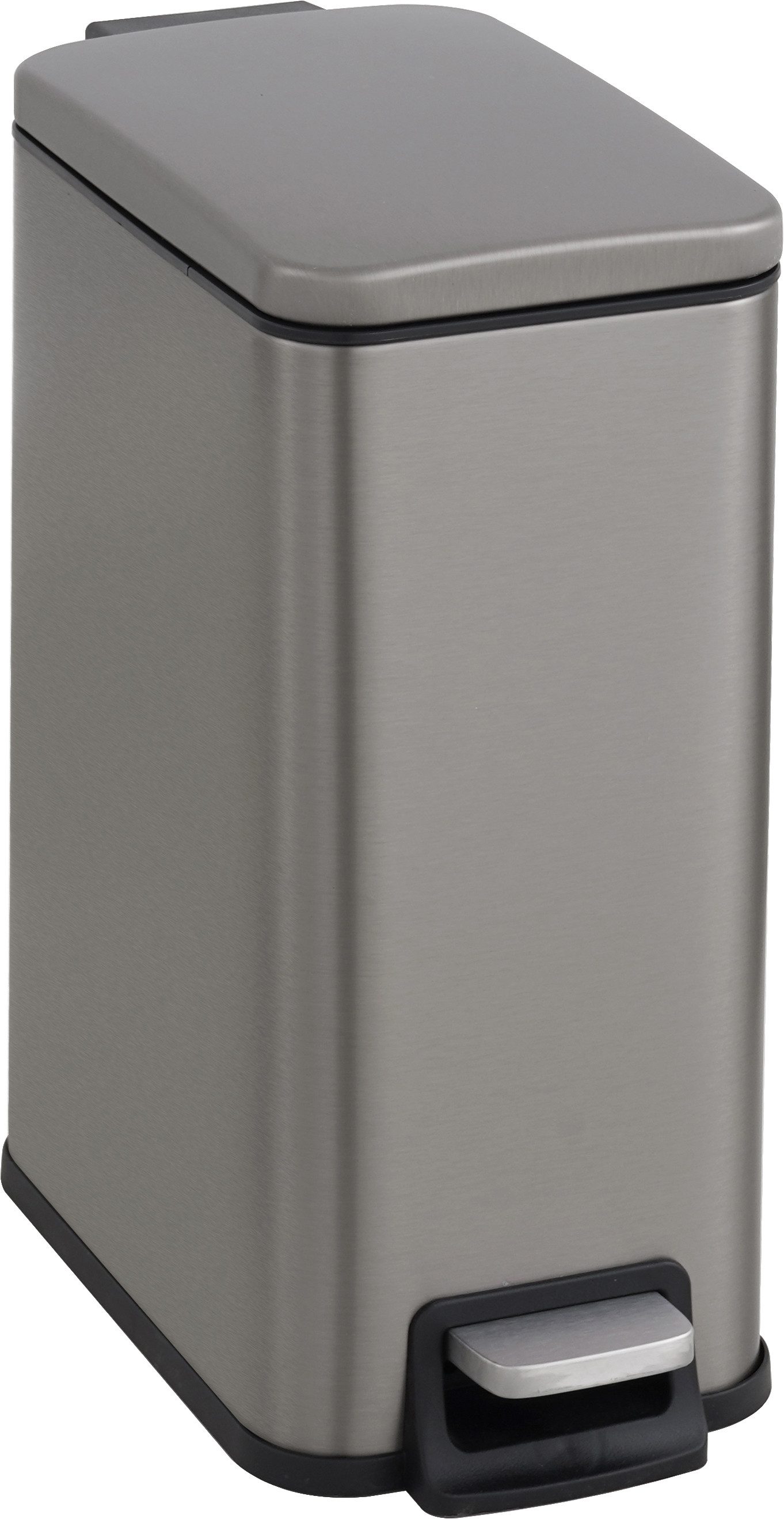 OTTO home Mülleimer Joonah, Soft Close, schmal und kompakt, Nischen-Mülleimer, Treteimer, Kosmetikeimer mit Deckel