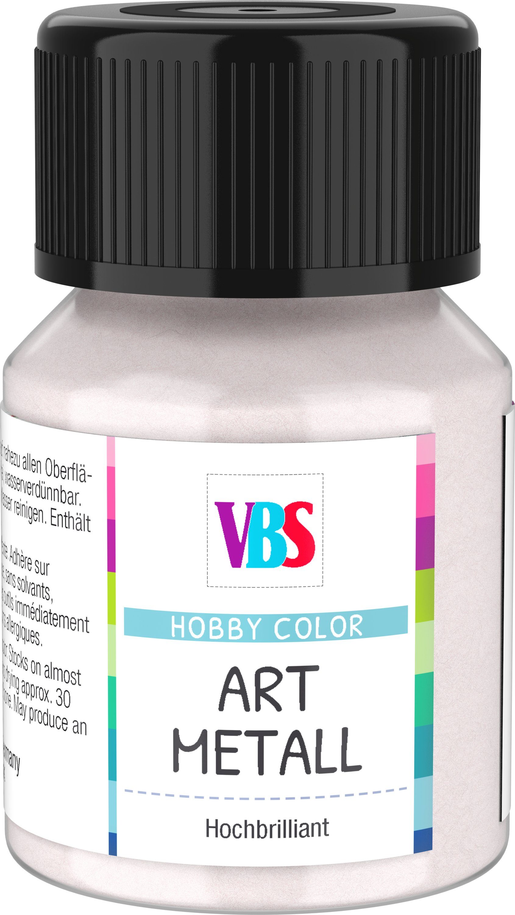 VBS Metallglanzfarbe, 30 ml Perlmutt